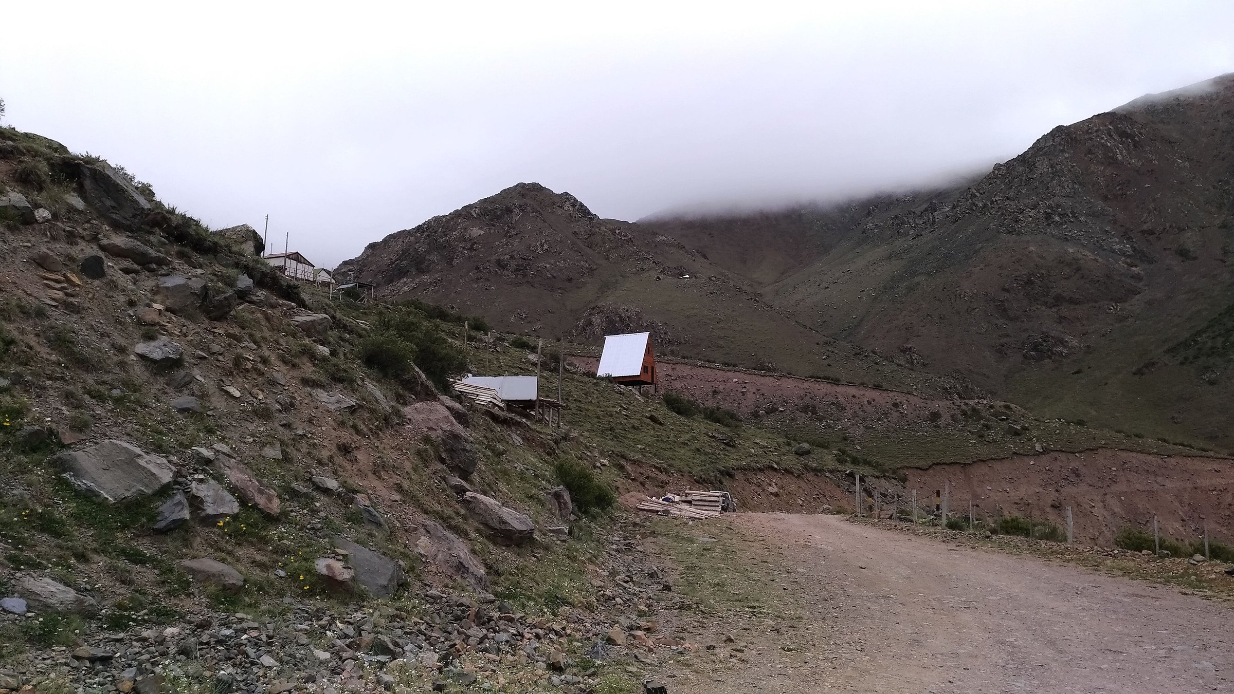 Route à Vallecitos, Cordón del Plata