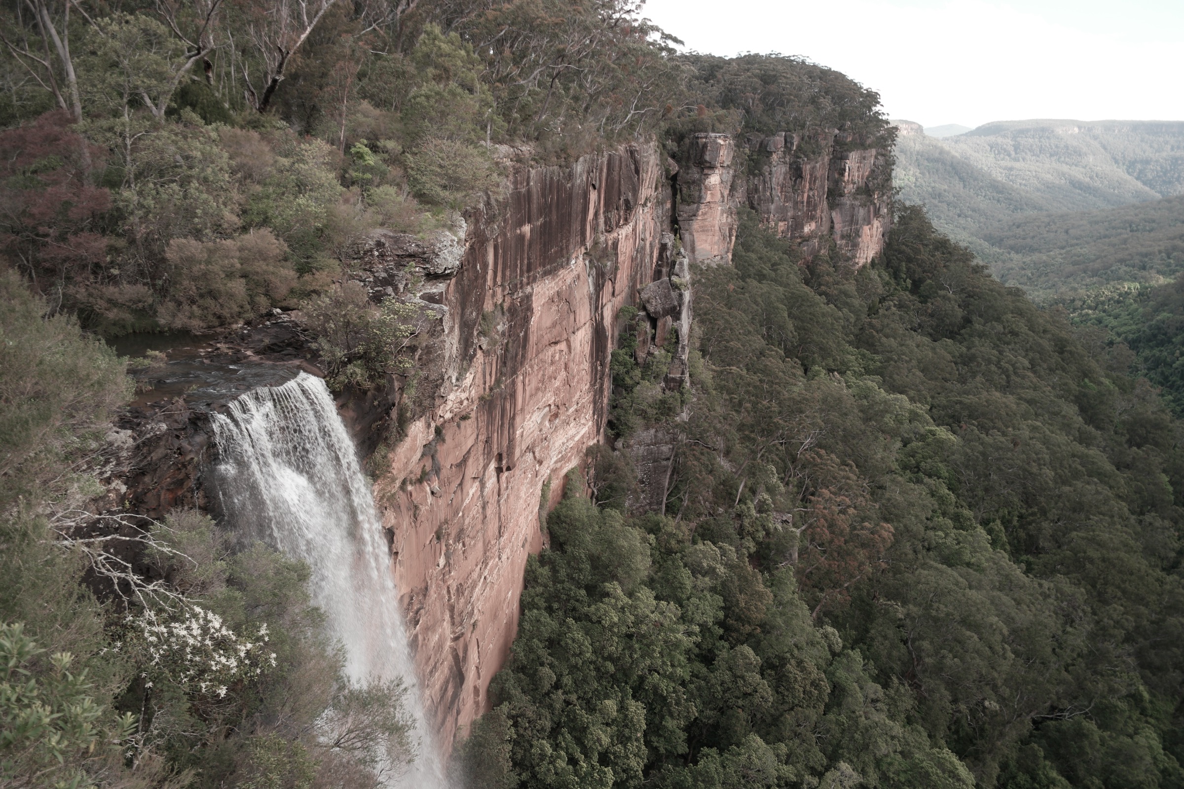 Fitzroy Falls lookout in Morton National Park