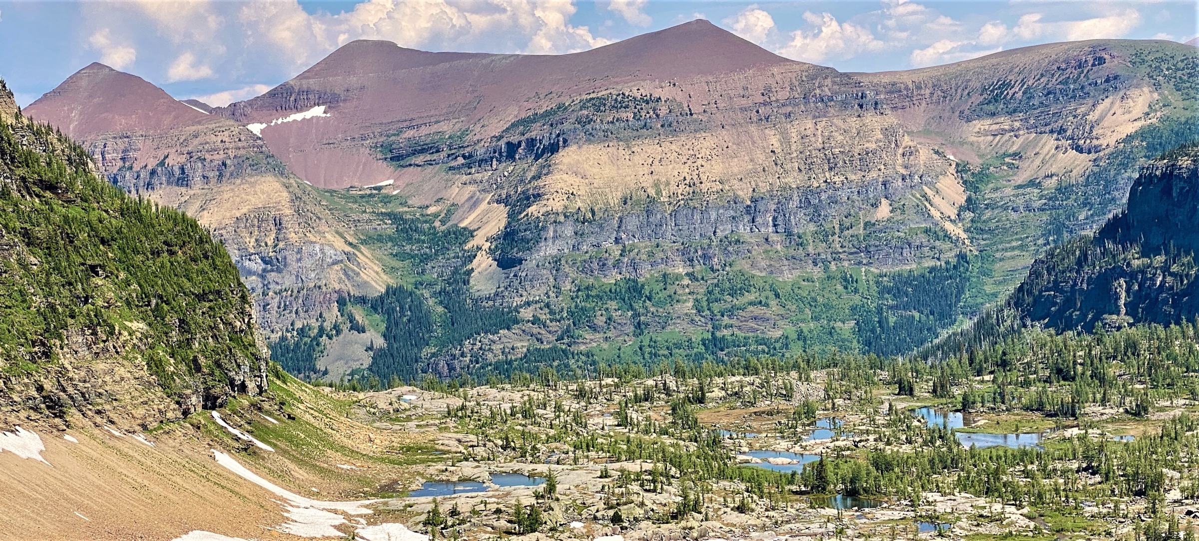 Akamina Ridge straddling the BC-Montana border