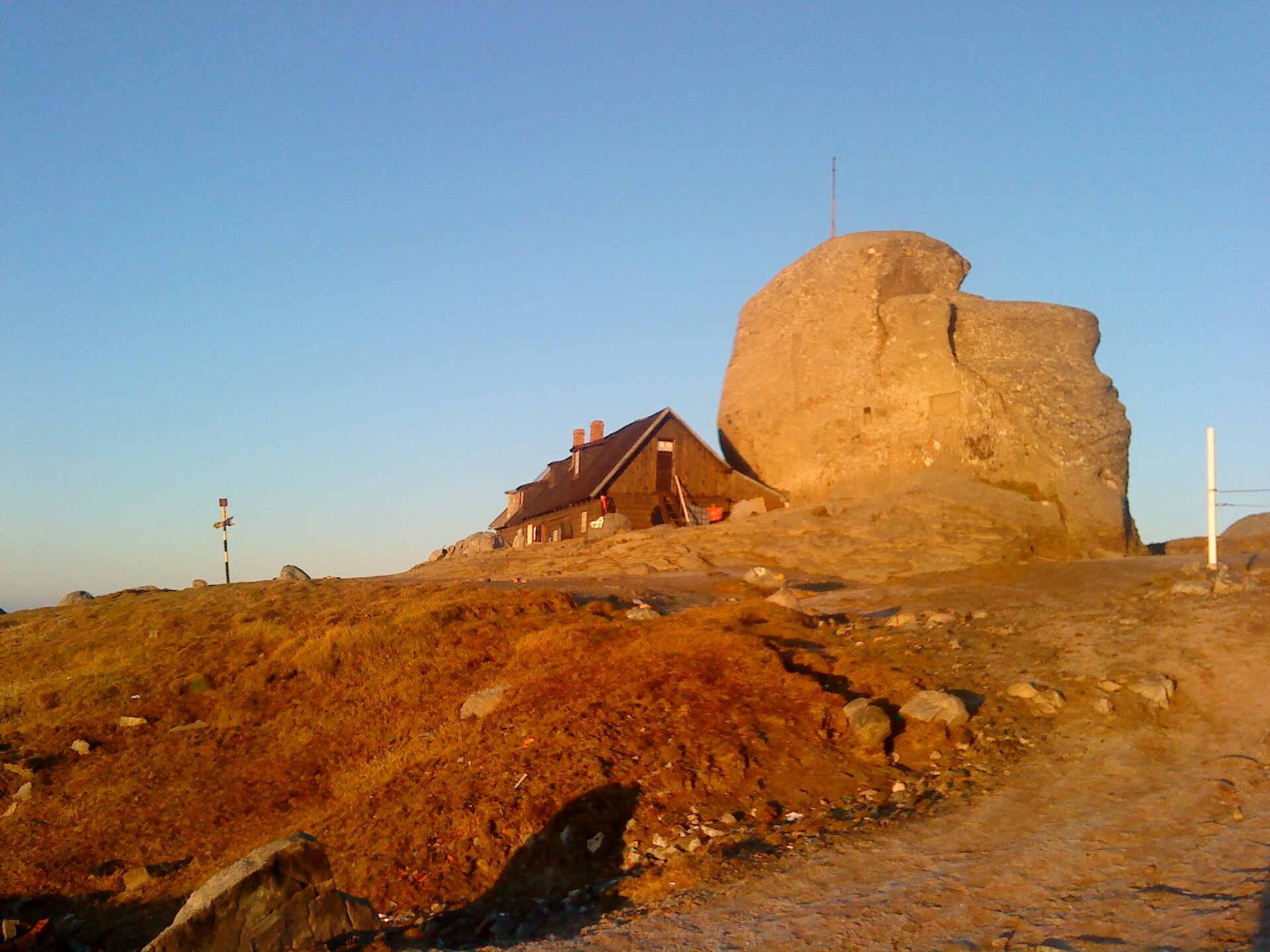 Cabana Omu au Vârful Omu, Bucegi