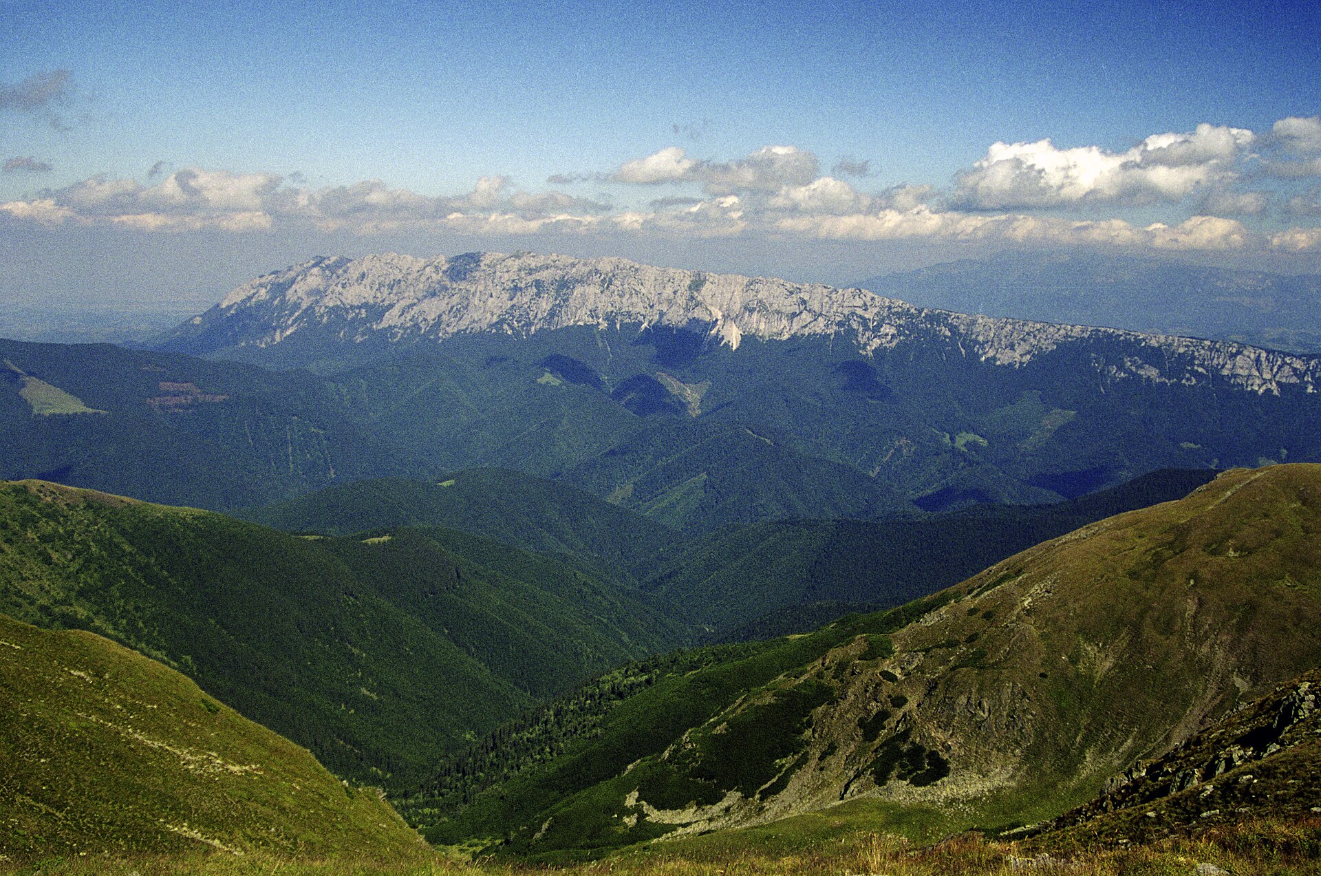 Arête calcaire de Piatra Craiului