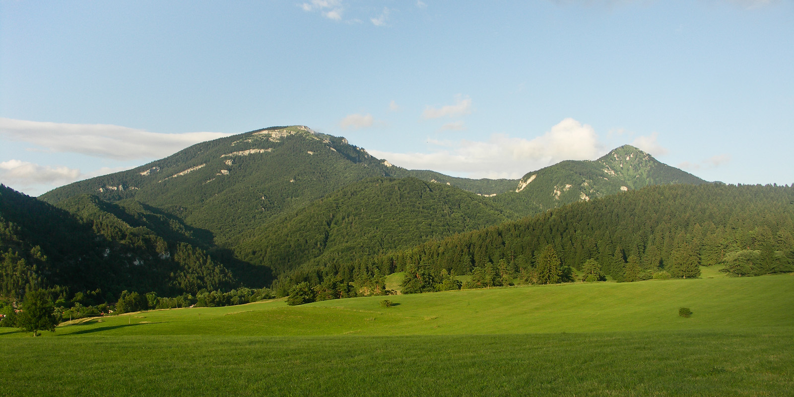 Tlstá and Ostrá from near Blatnica