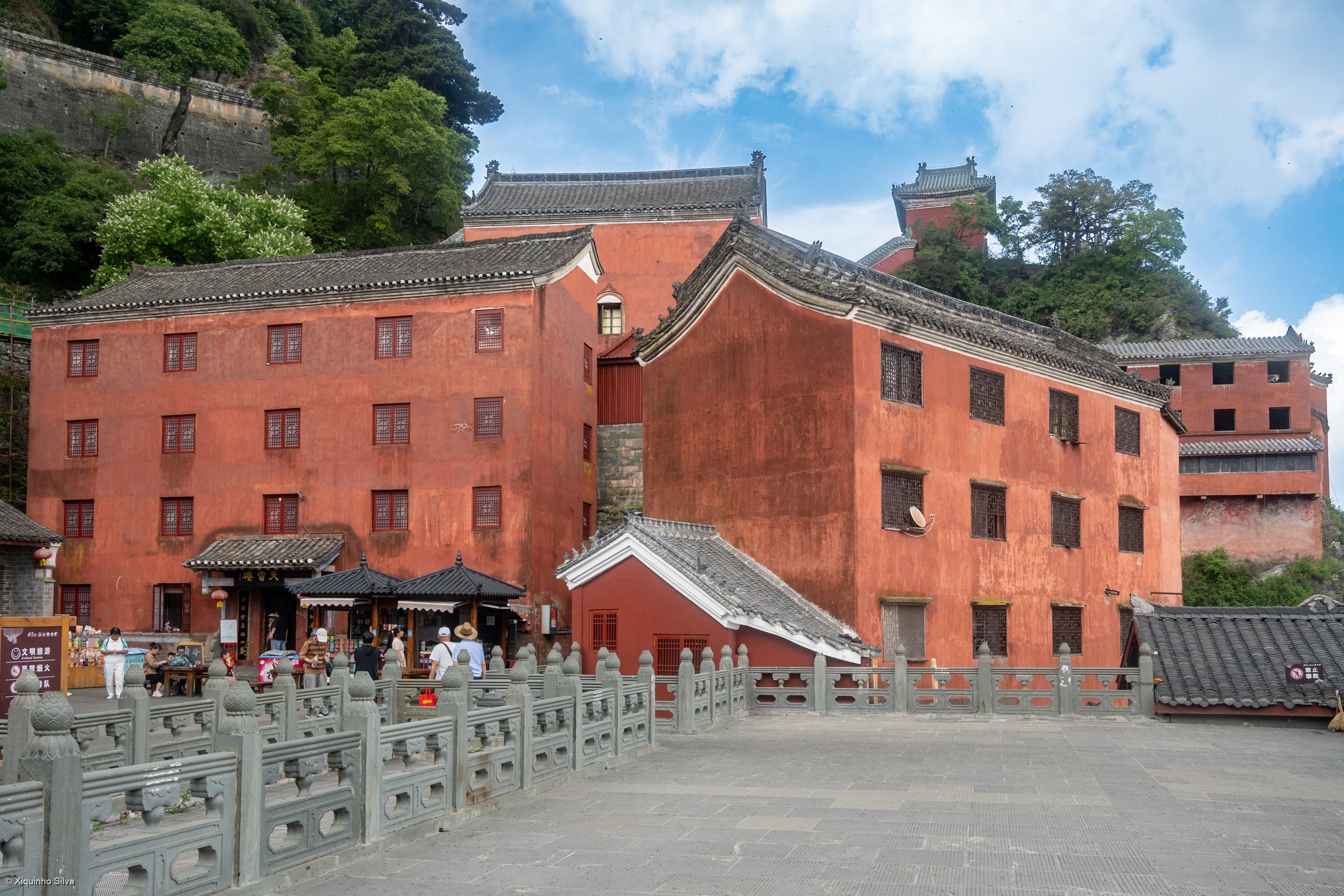 Chine — Monts Daba : Monts Wudang, Hubei