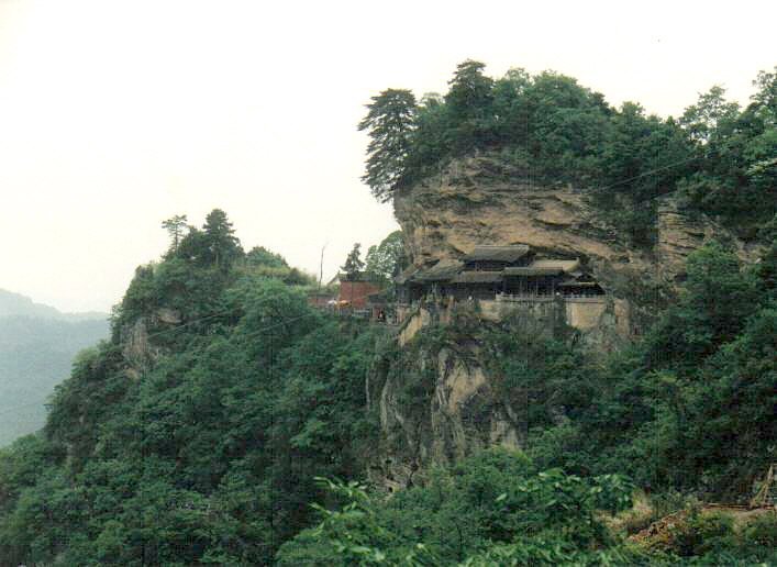 Wu Tang cliffside temple