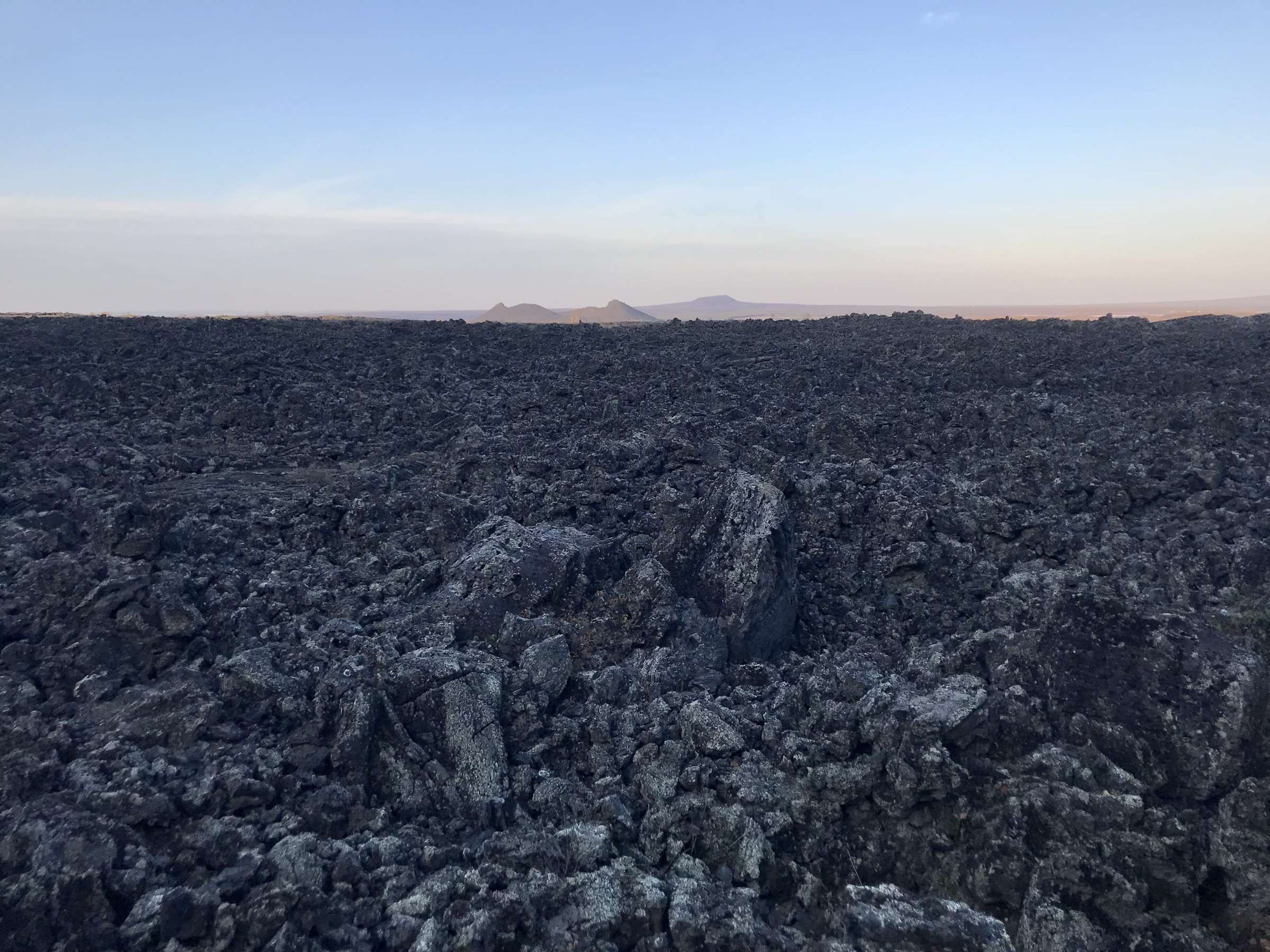 Lava rock landscape on the Wudalianchi plateau