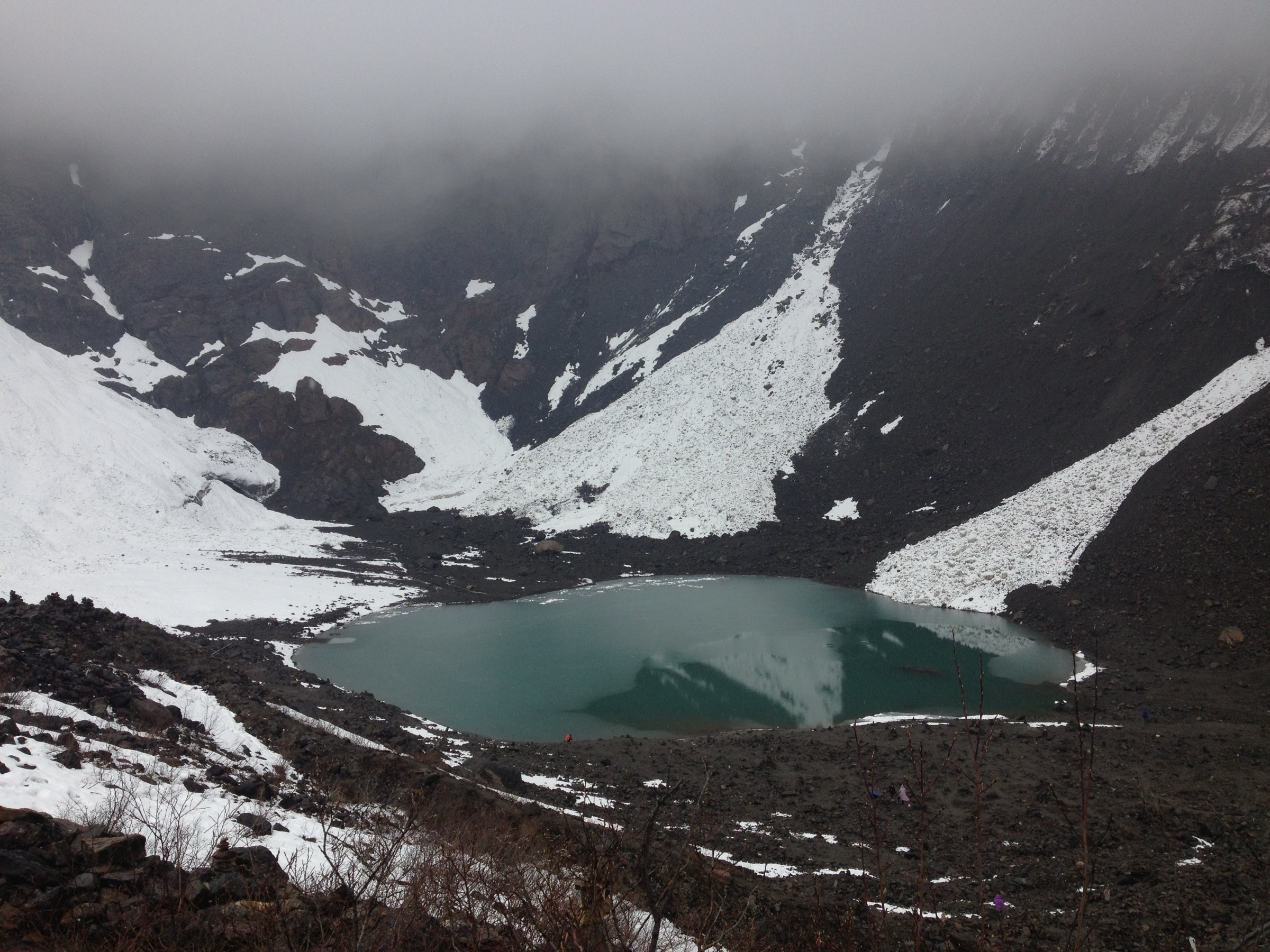 Paysage des monts Meili au-dessus de Yubeng dans le comté de Deqin, Yunnan