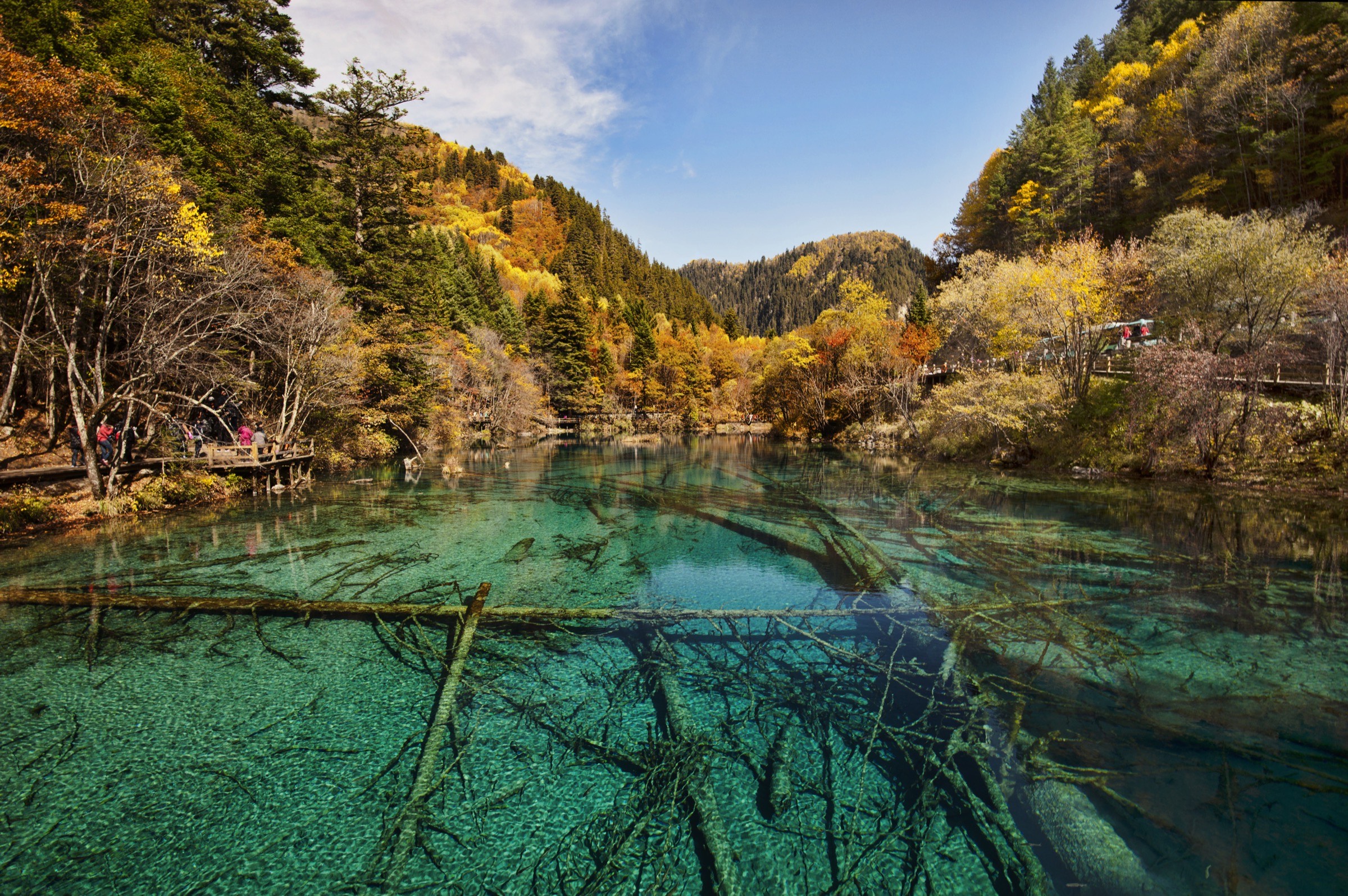 Wu Hua Hai / Five Flower Lake, Jiuzhaigou