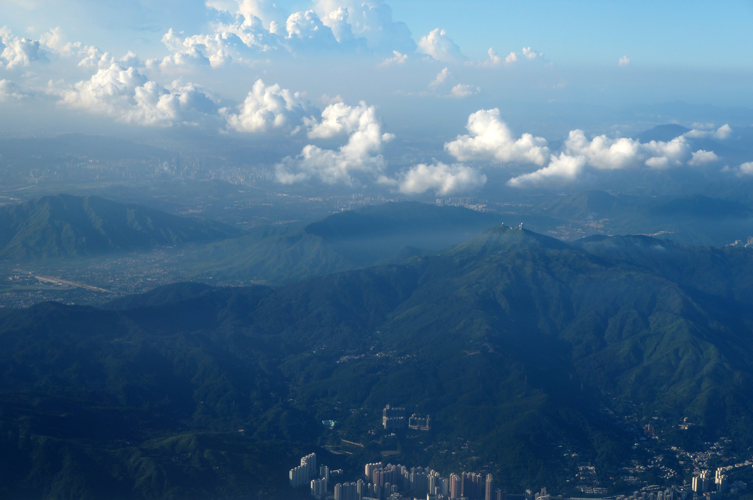 Open silver-grass slopes on Tai Mo Shan, Hong Kong's highest peak