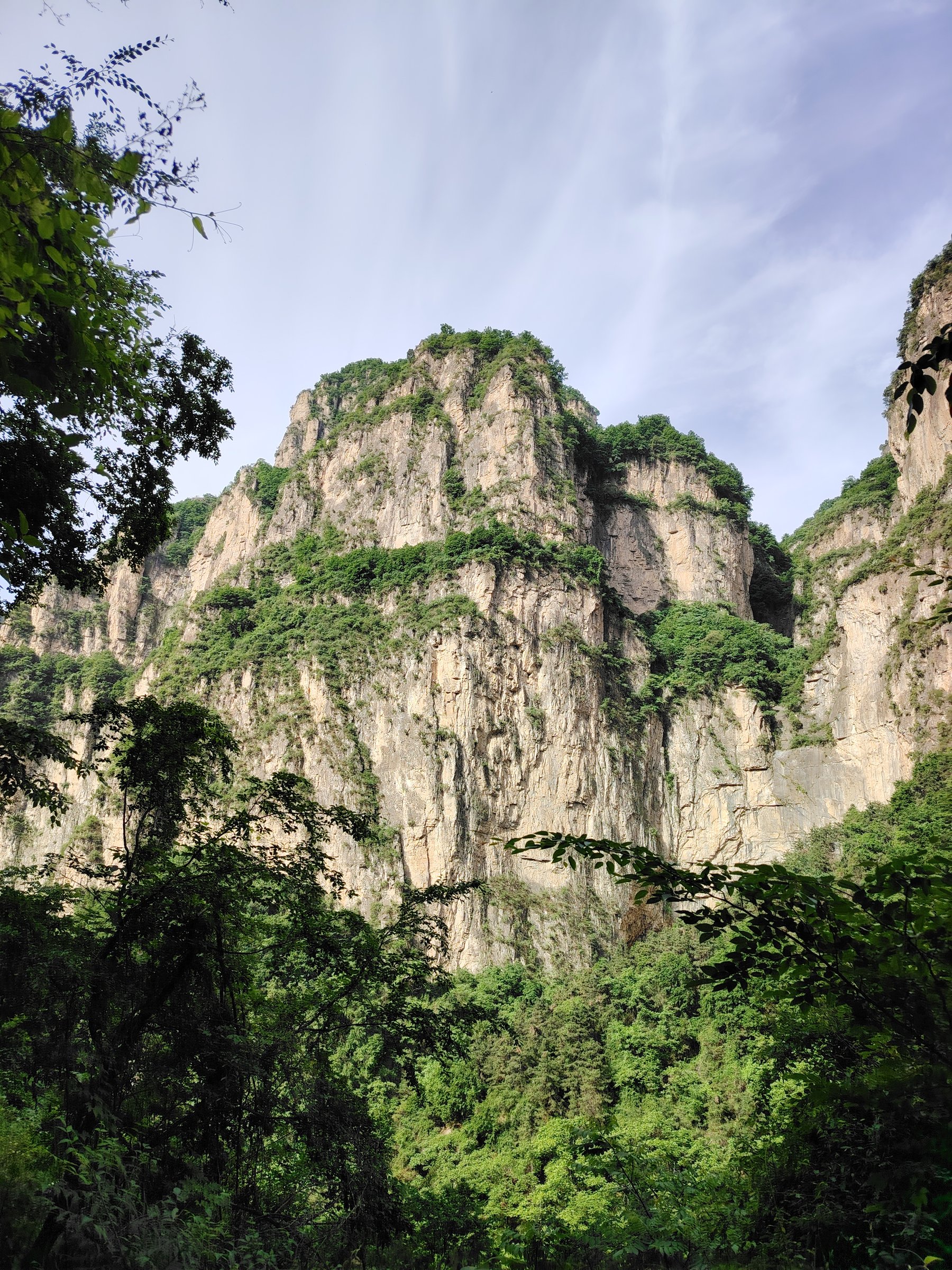 Paysage du mont Wanxian