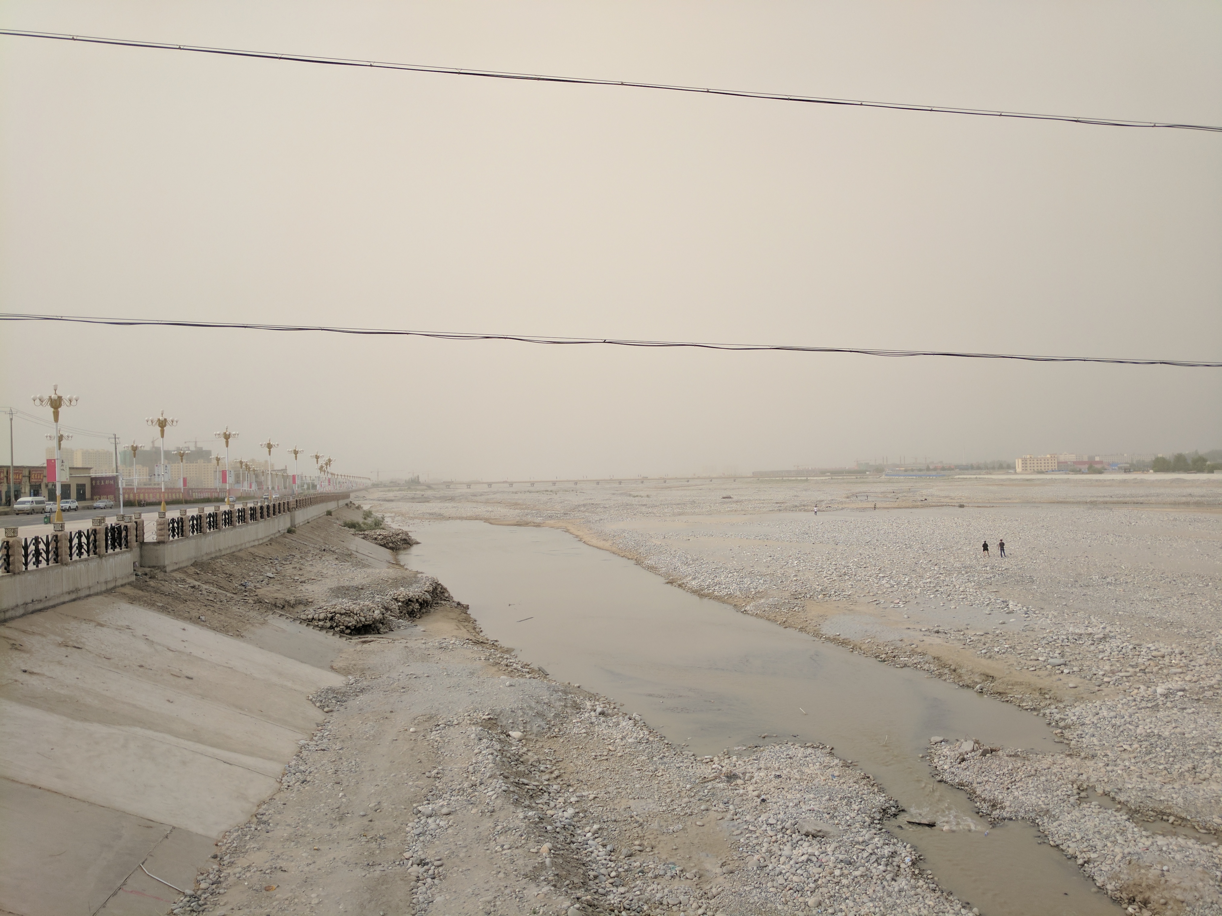 Yurungkash (White Jade) River near Hotan