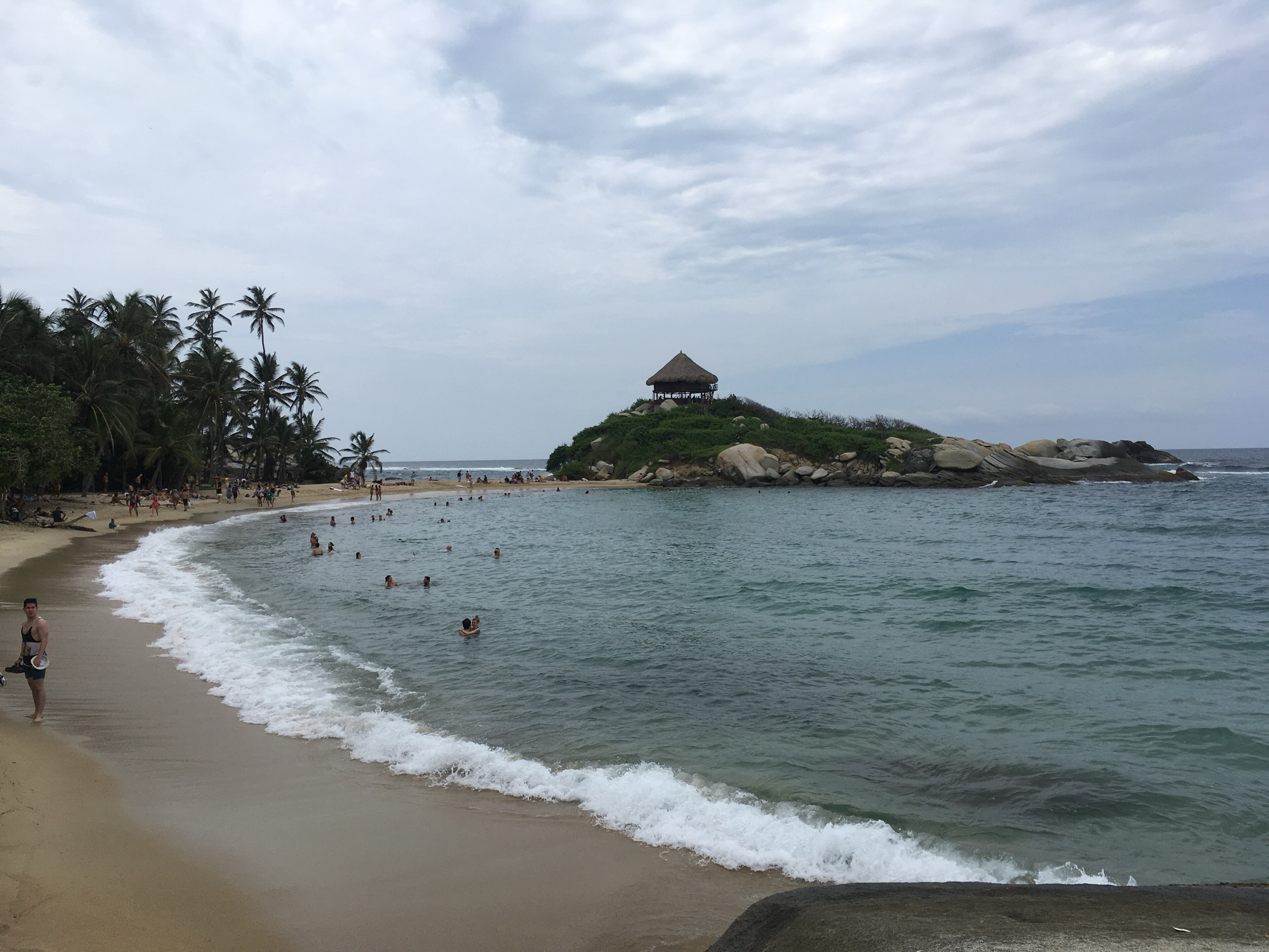 Cabo San Juan del Guía dans le Parc National Naturel Tayrona, Colombie
