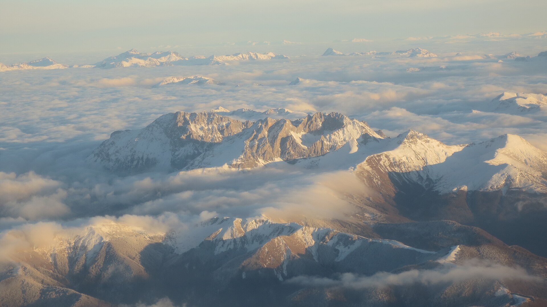 Massif des Komovi, dont Vasojevićki Kom