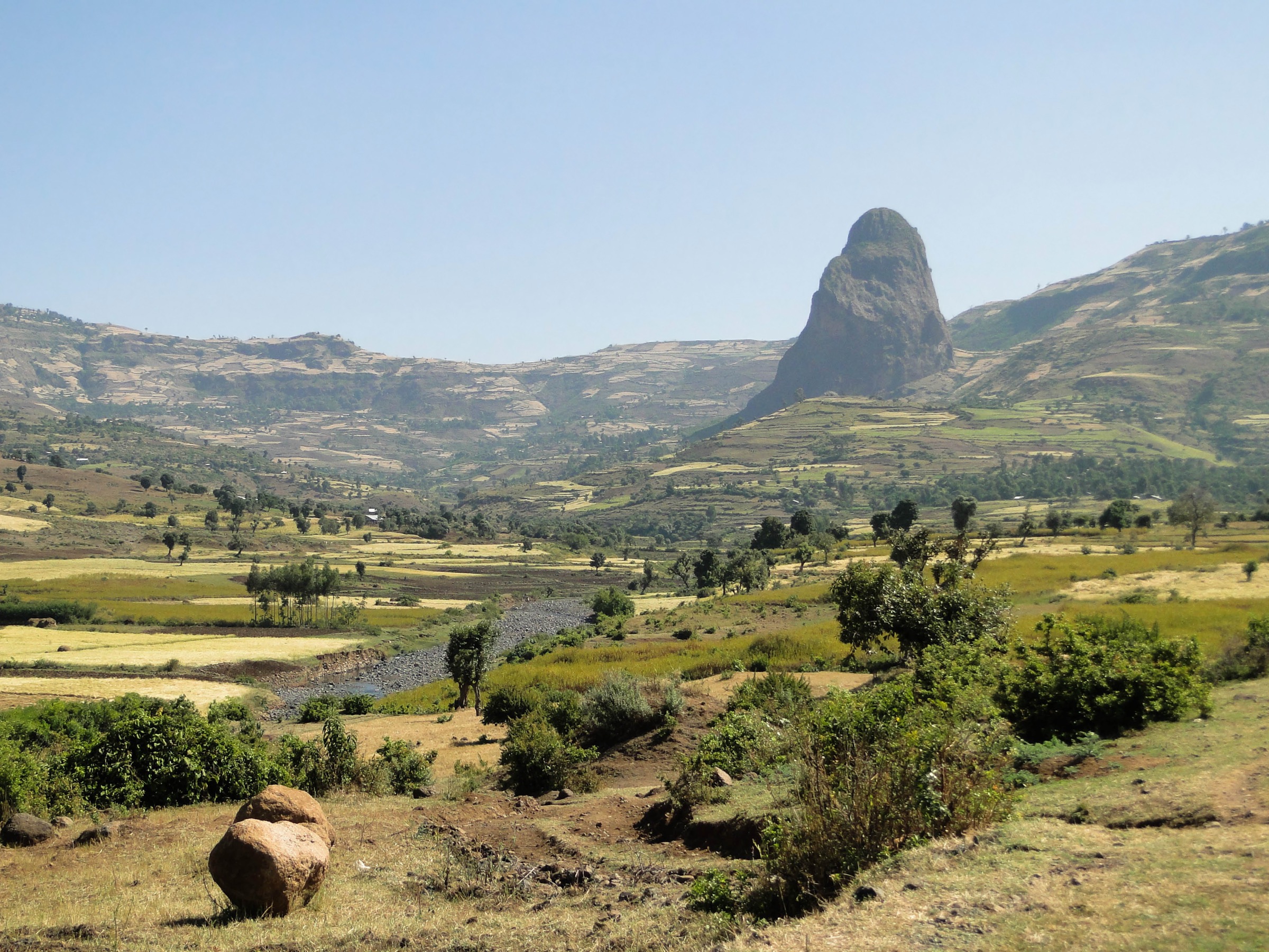 Éthiopie — Hauts plateaux éthiopiens / massif du Guna