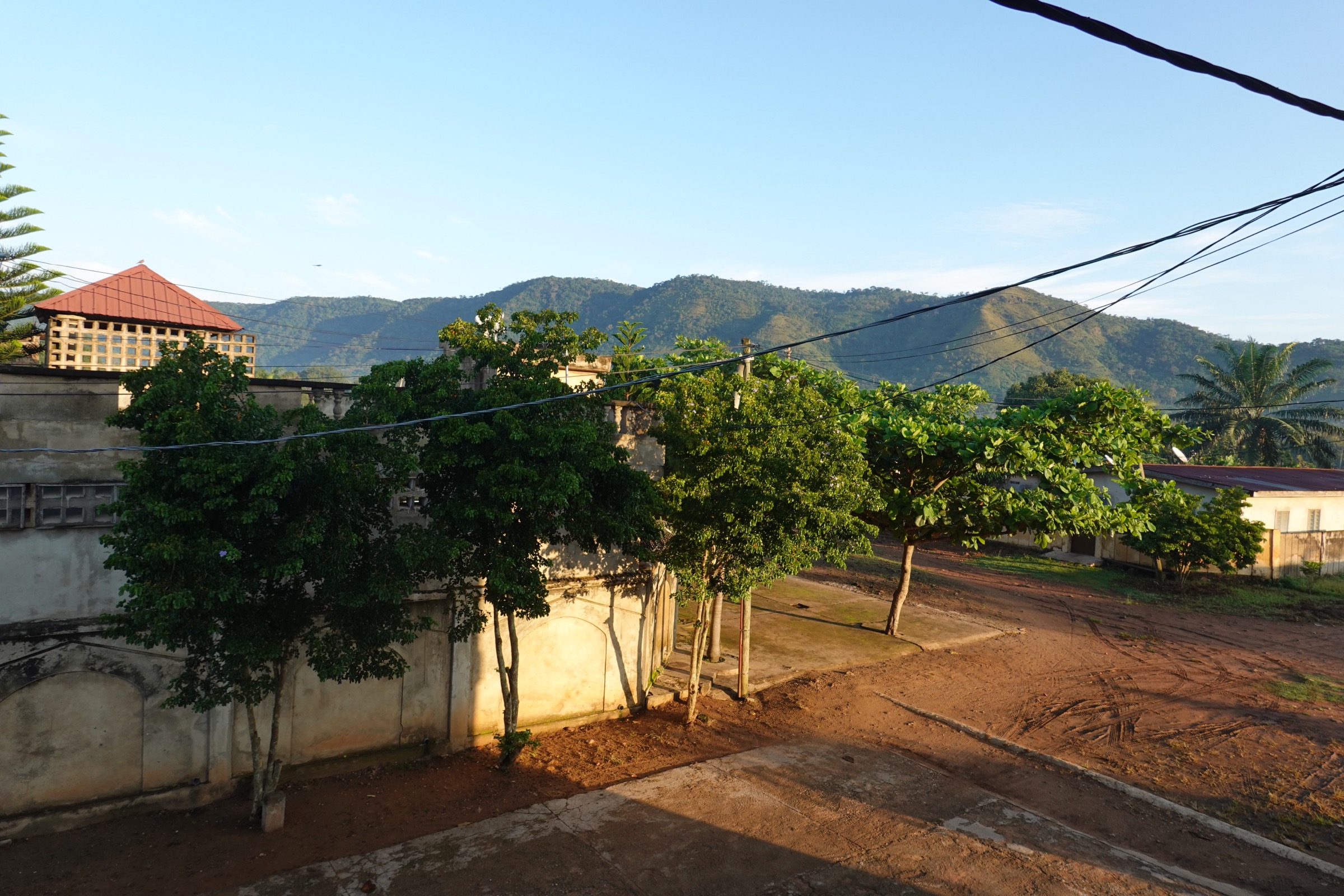Mountain range above Kpalimé, Plateaux Region, Togo