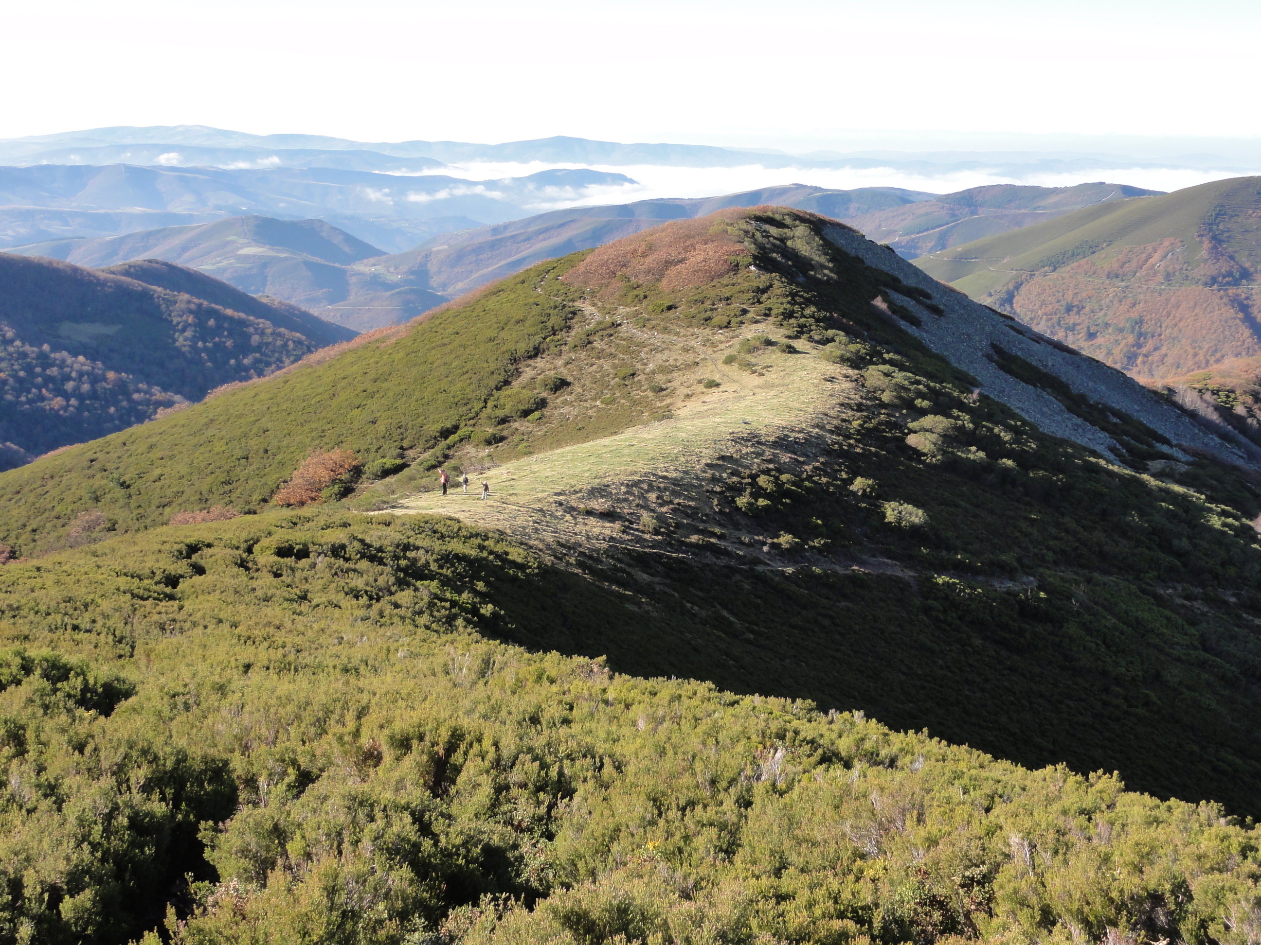 Sentier de l'Albergue de Ancares à Tres Bispos