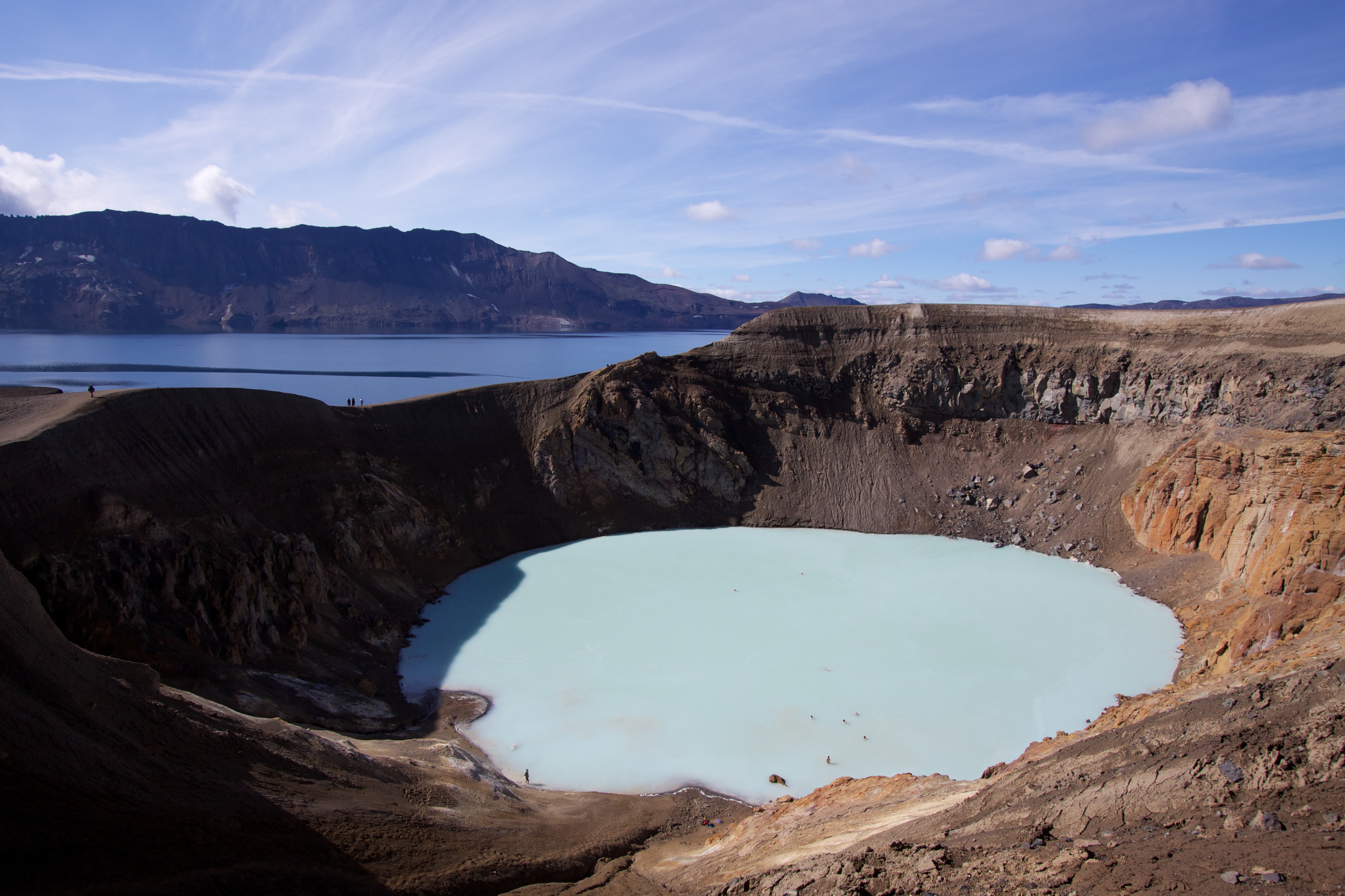 Víti geothermal lake at Askja