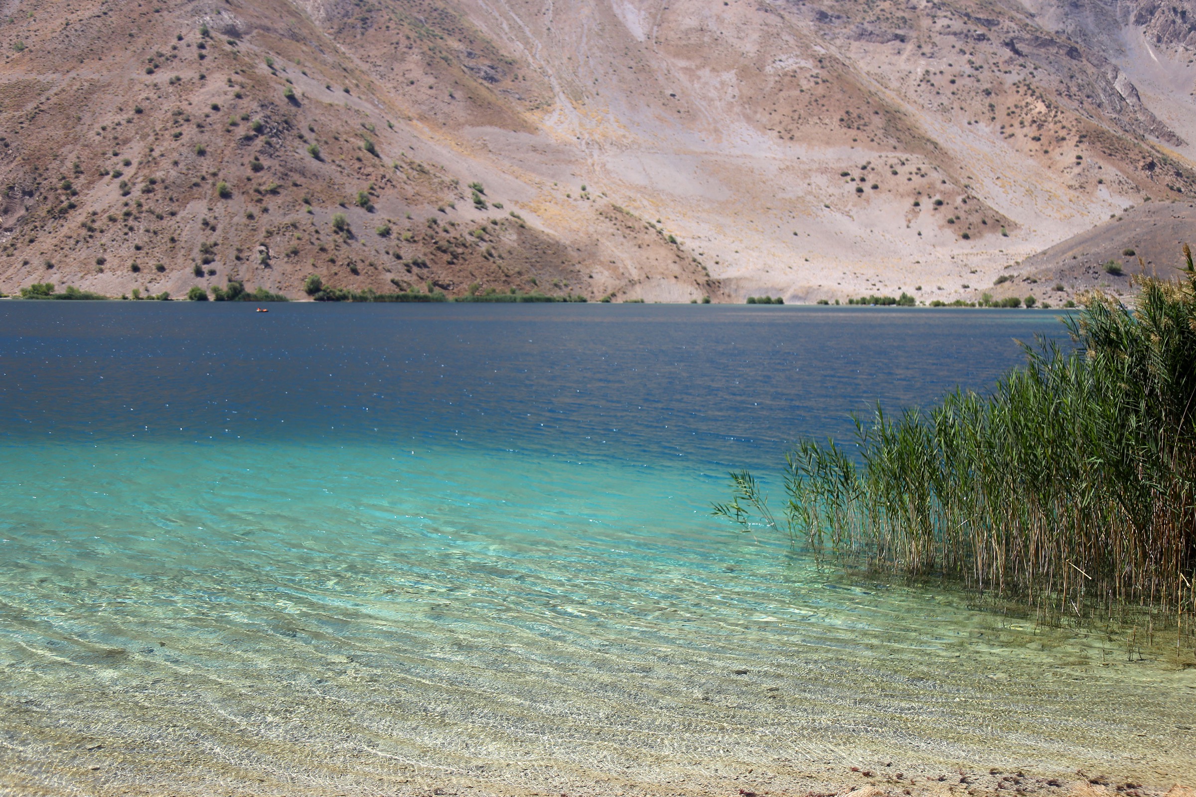 Gahar Lake below the Oshtorankuh walls in the Zagros