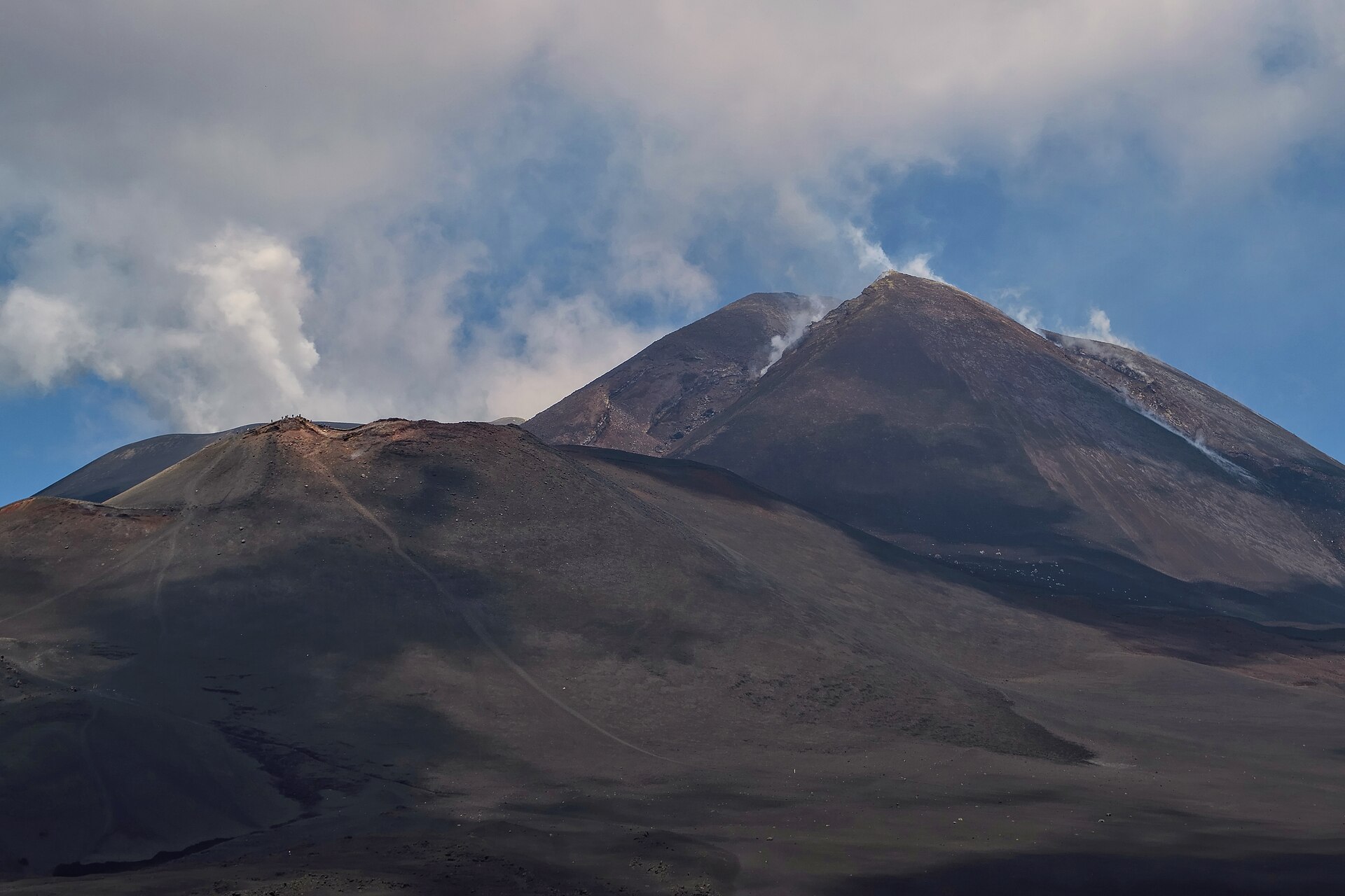 Cratères sommitaux du mont Etna