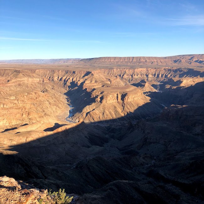 Fish River Canyon, secteur du Hiker's Viewpoint