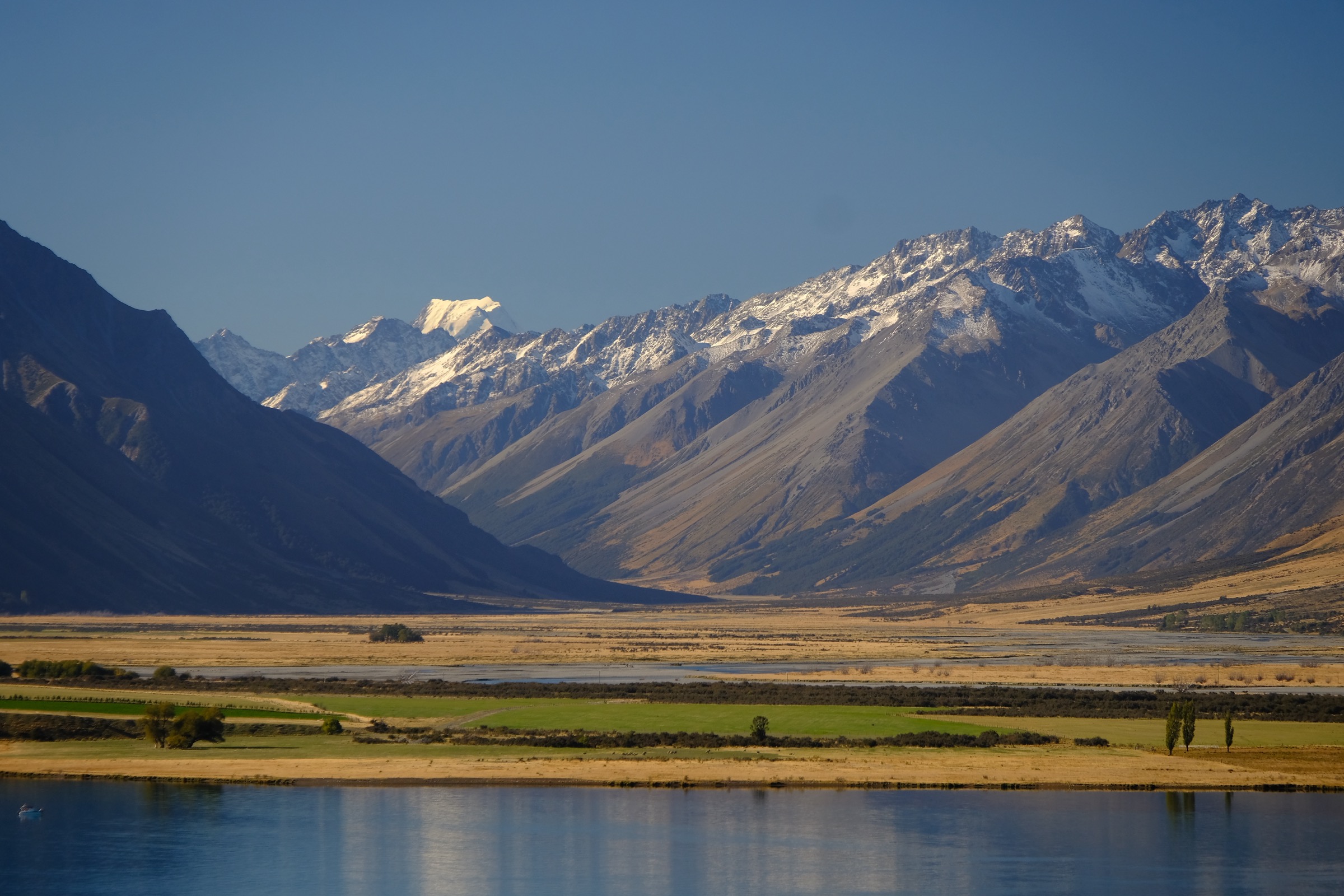 The Ben Ohau Range from the south-west