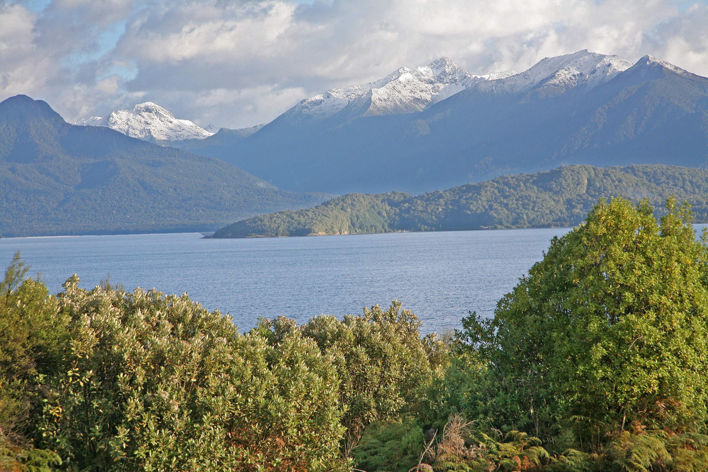 Lake Te Anau in Fiordland National Park