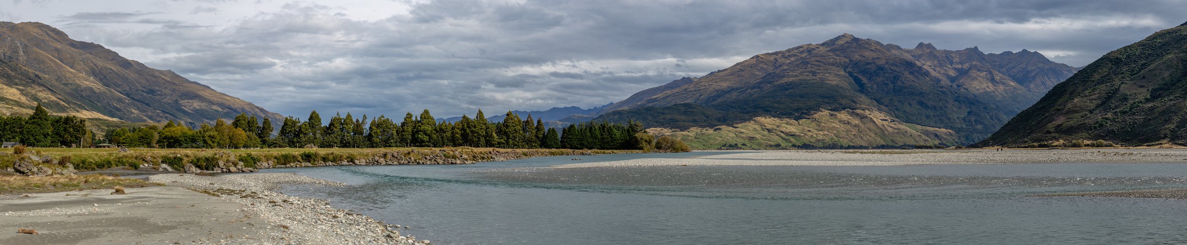Makarora River, Otago, Nouvelle-Zélande
