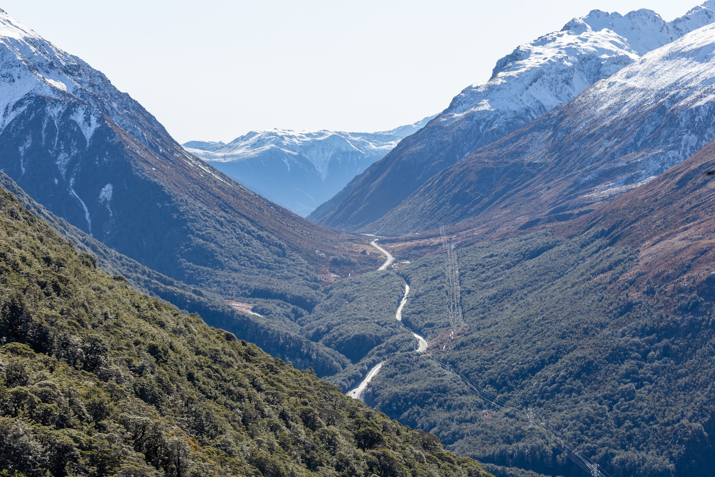 Arthur's Pass from Avalanche Peak Track