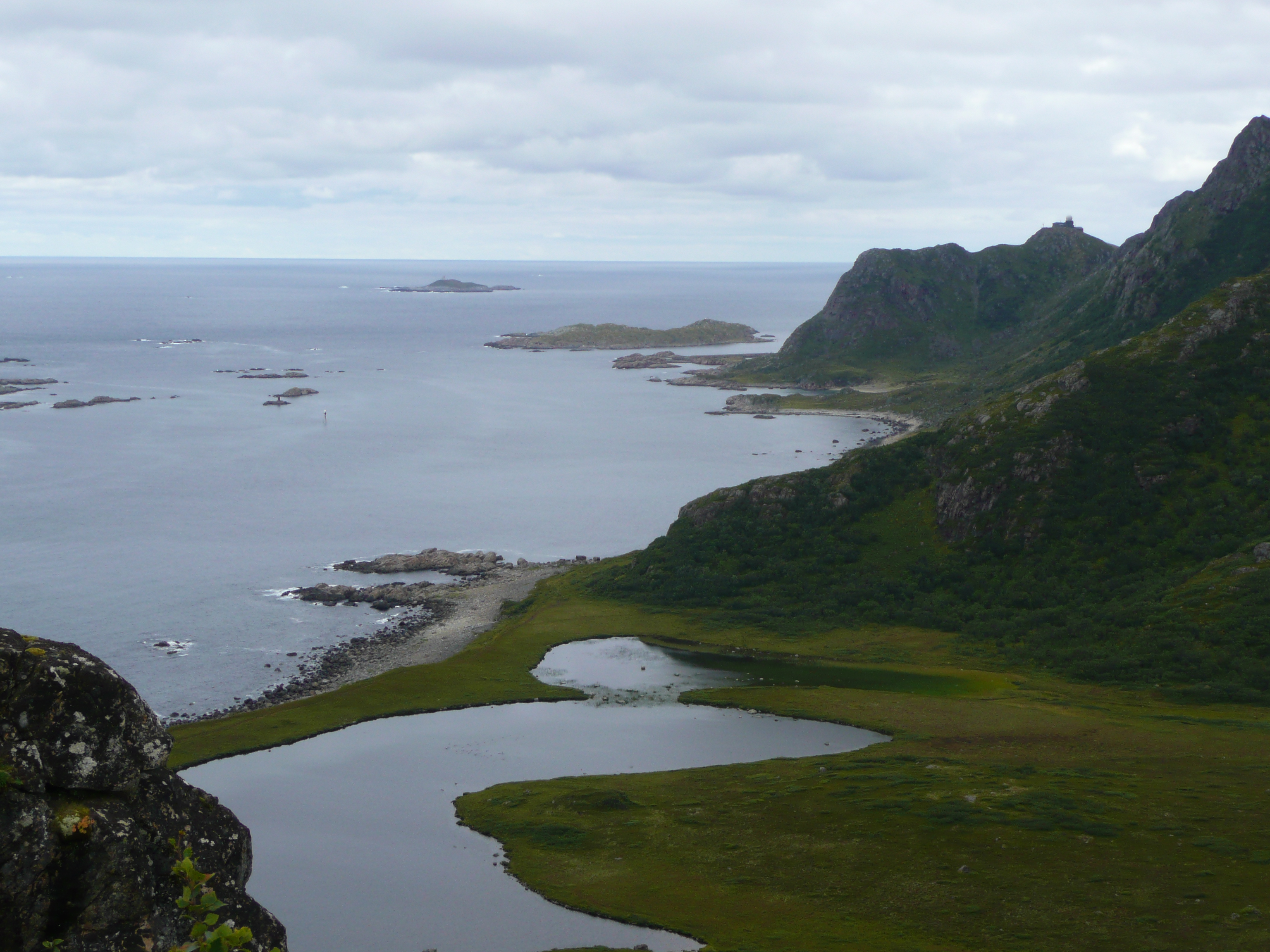 Paysage entre Stø et Nyksund, Vesterålen