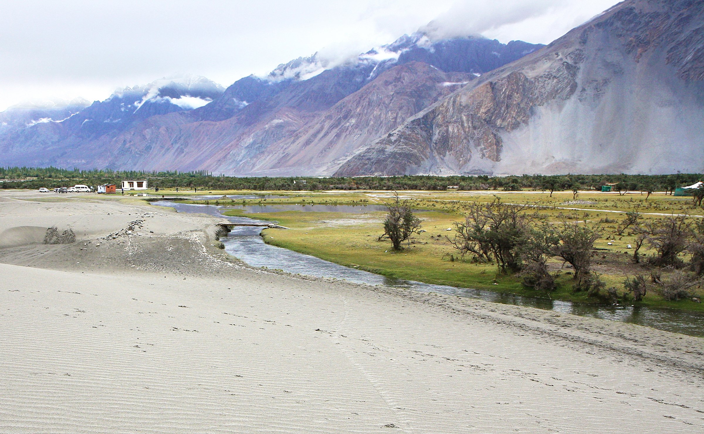 Hunder sand dunes, Nubra Valley