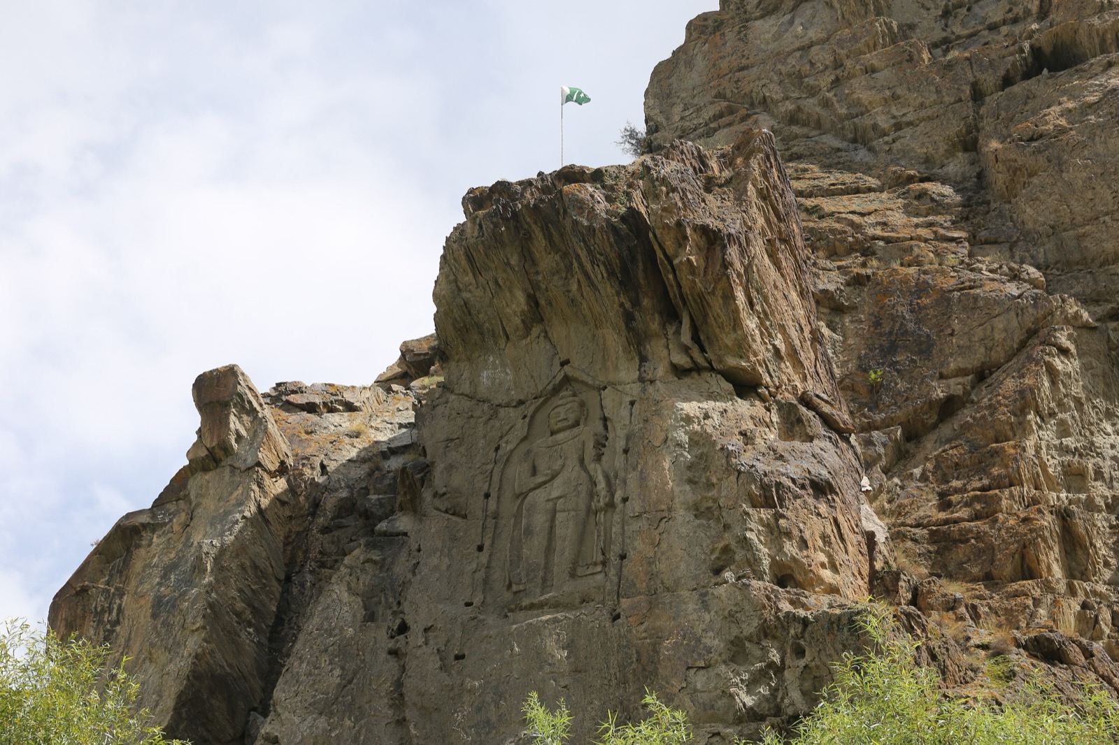 Kargah Buddha rock carving, Gilgit