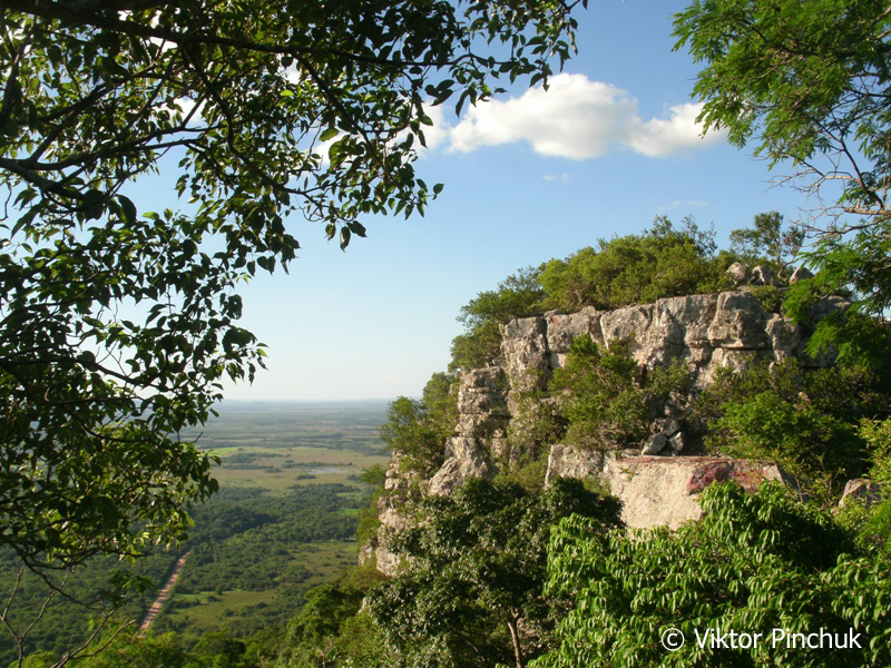 View from the top of Cerro Hú, Paraguarí