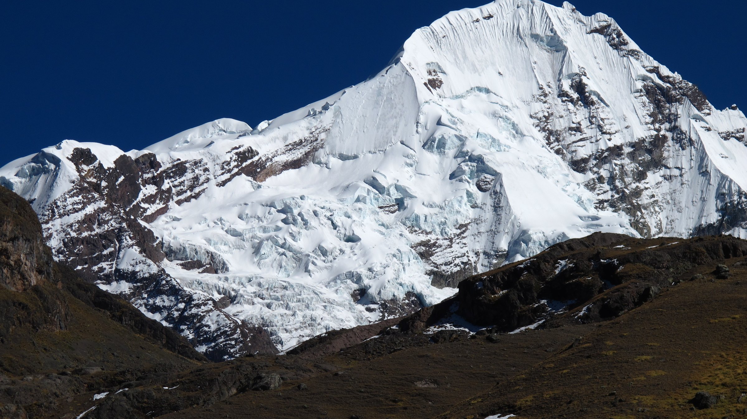Ausangate sur le circuit, Cordillera Vilcanota, Pérou