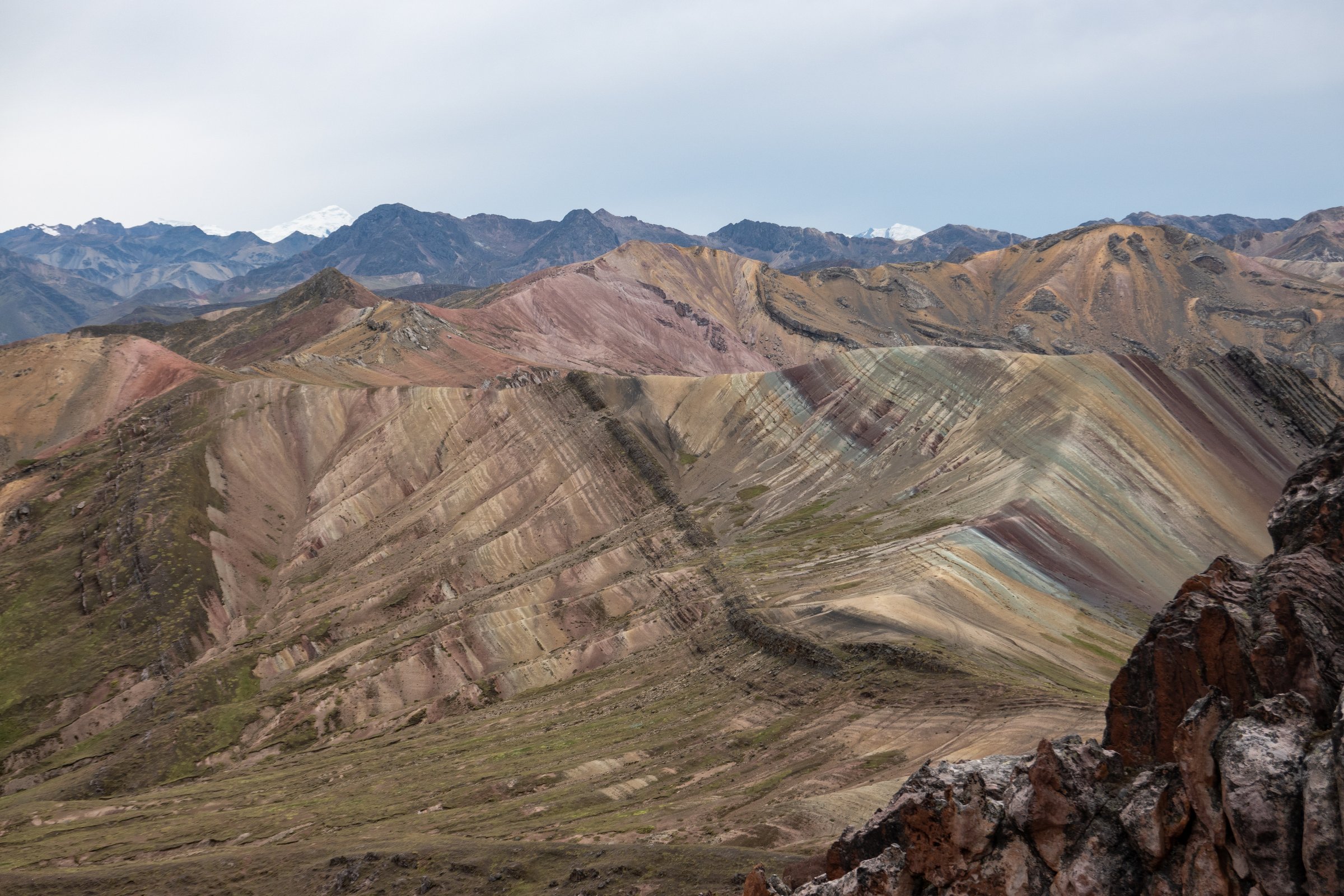 Cordillera Arcoíris de Palccoyo, Pérou