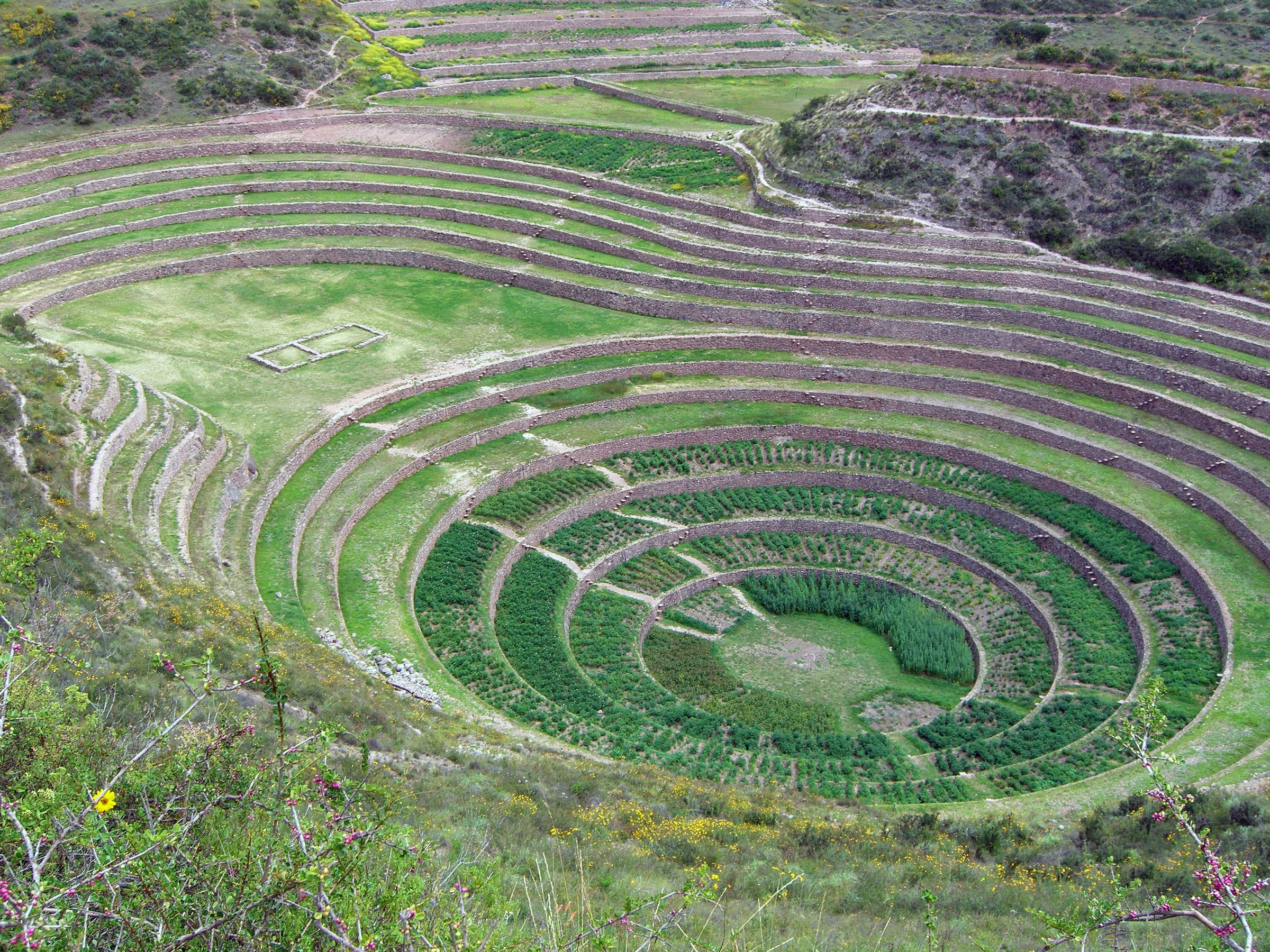 Terrasses de Moray, Vallée sacrée, Pérou