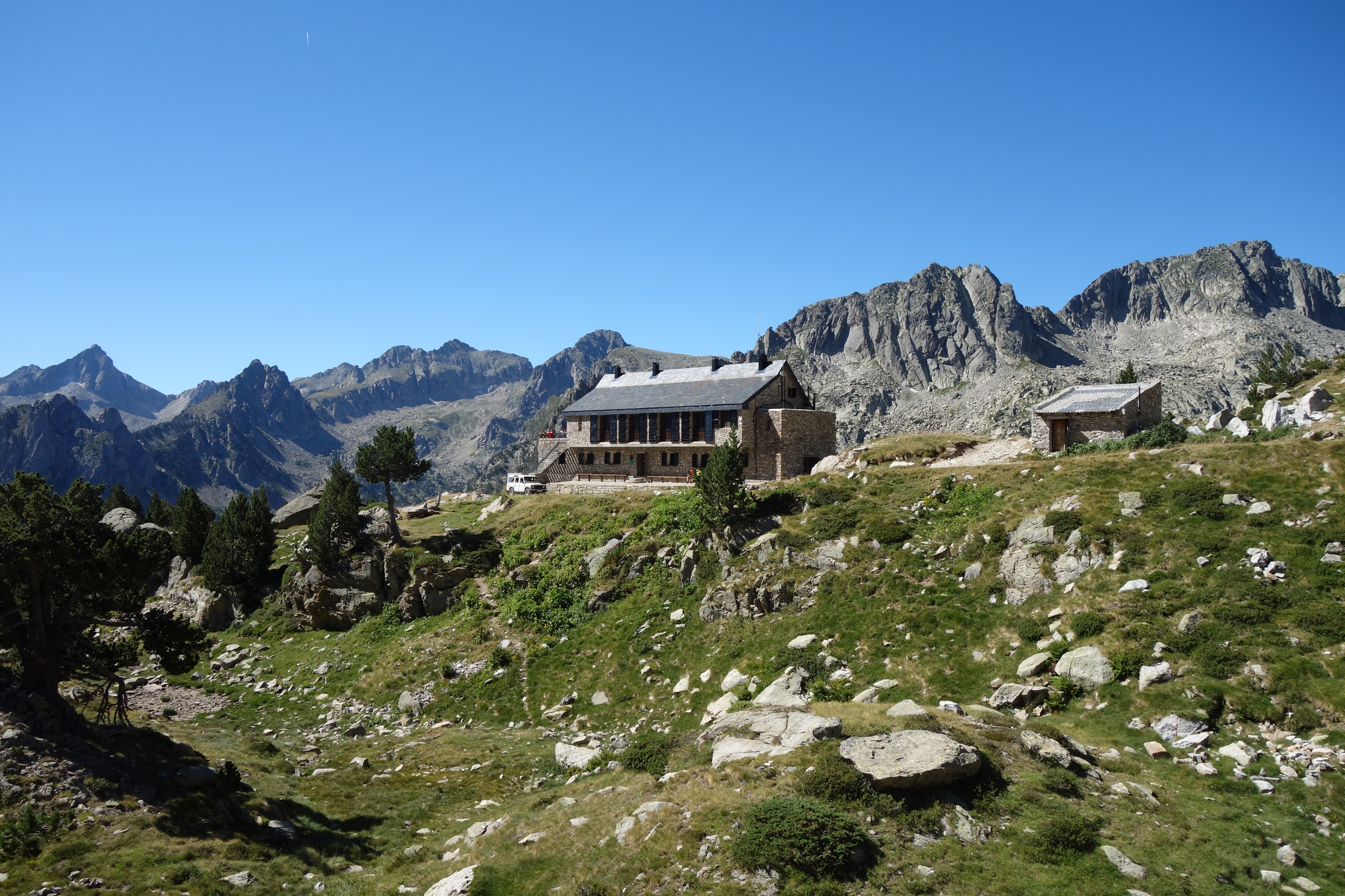 Refugi Amitges, parc national d'Estany de Sant Maurici