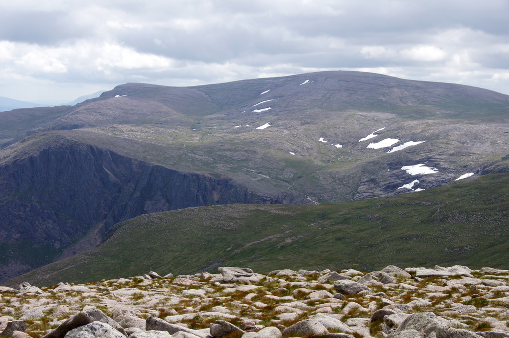 Ben Macdui vu de Cairn Gorm