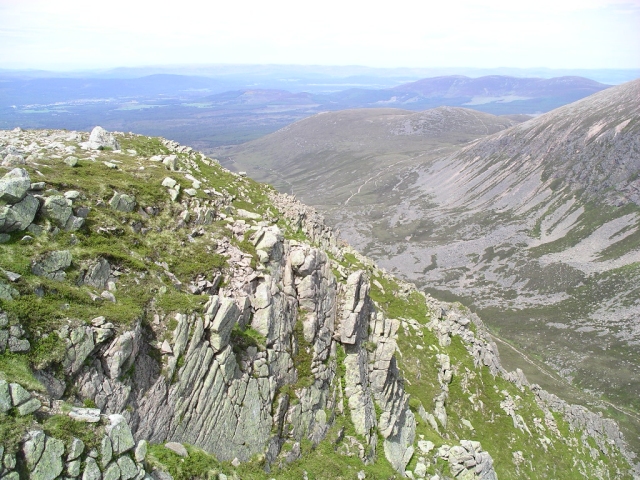 Falaises du Lairig Ghru