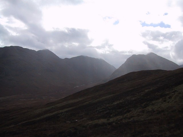 View towards Glencoe from the Devil's Staircase