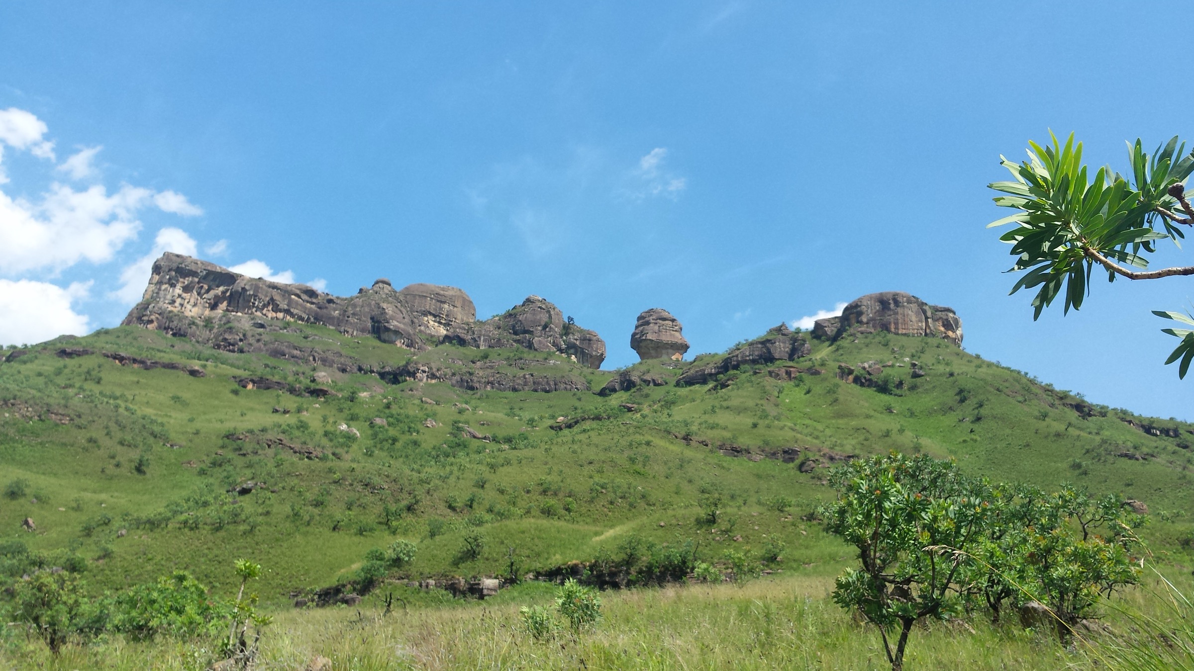 Marche en Tugela Gorge, Royal Natal National Park