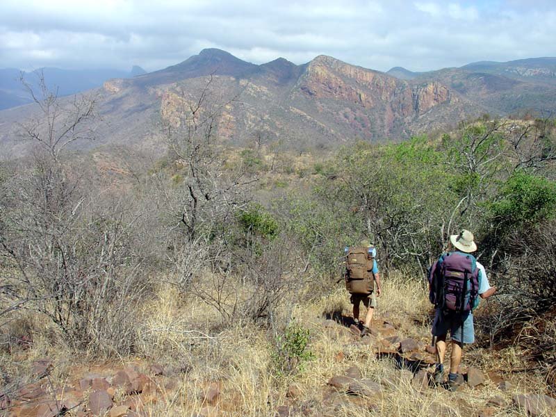 Paysage de crête du Soutpansberg