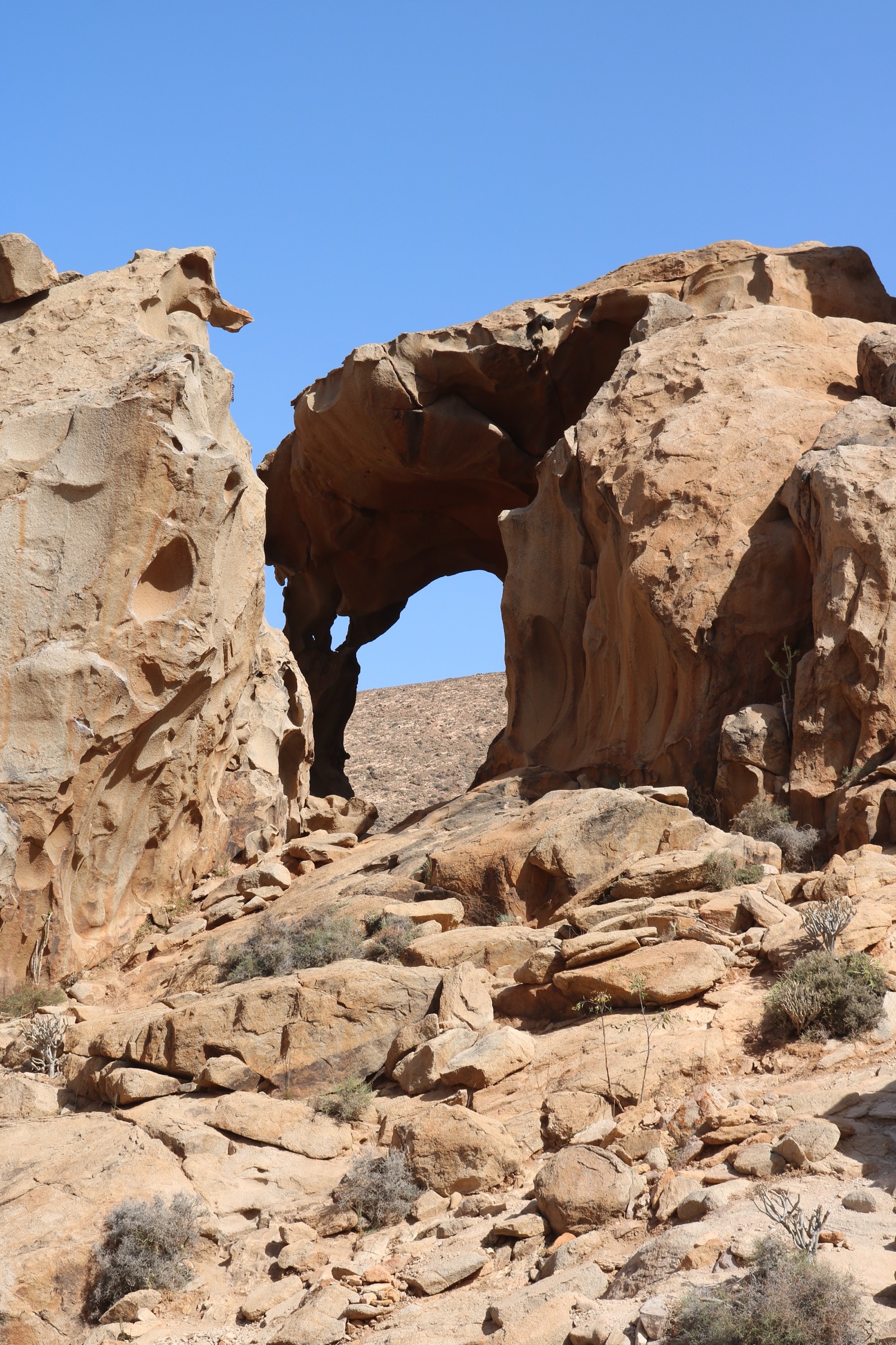 Arco de las Peñitas natural arch, Fuerteventura