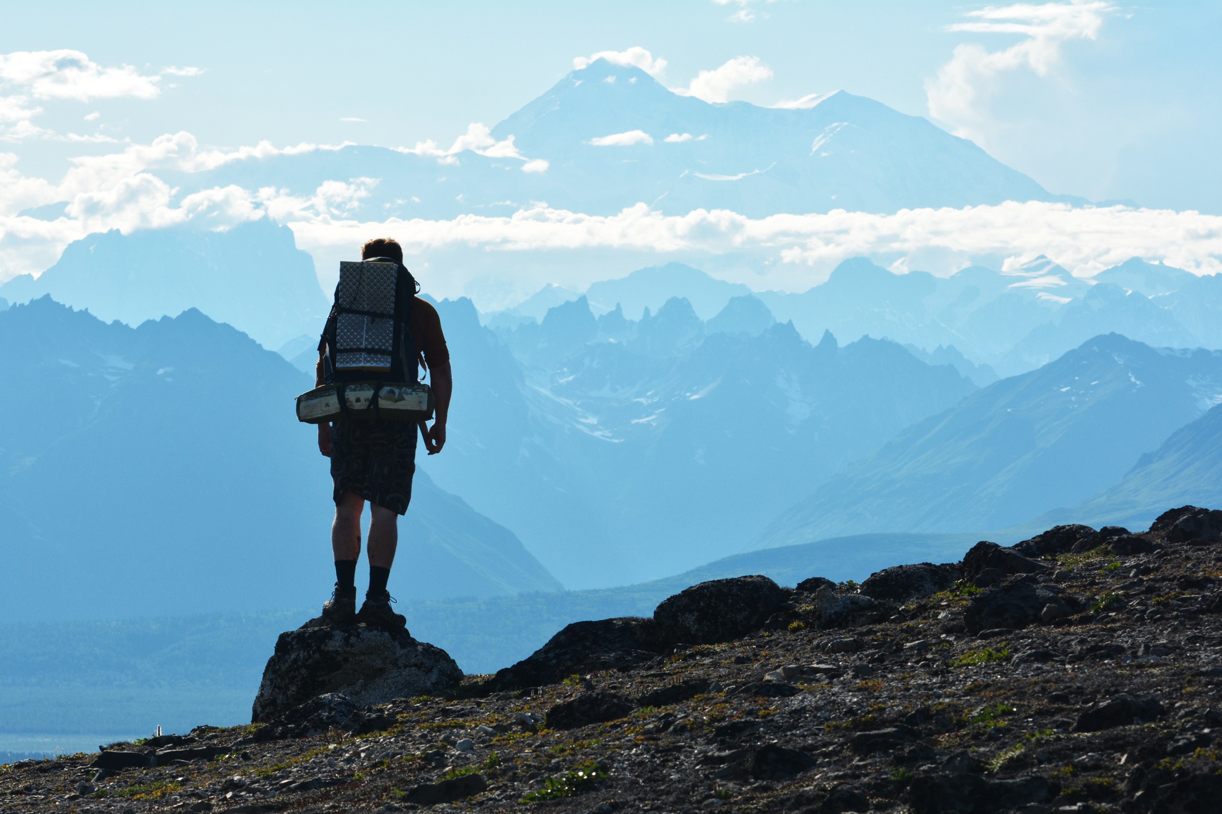 USA — Alaska : Denali et du centre de la chaîne de l'Alaska