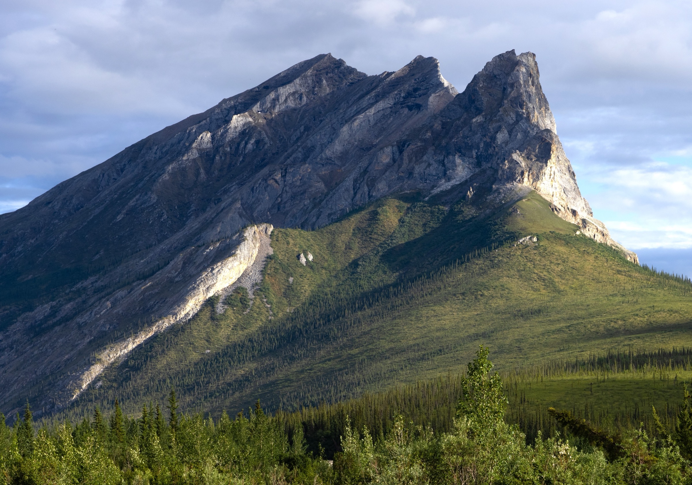 USA — Alaska : centre de la Brooks Range et de Gates of the Arctic