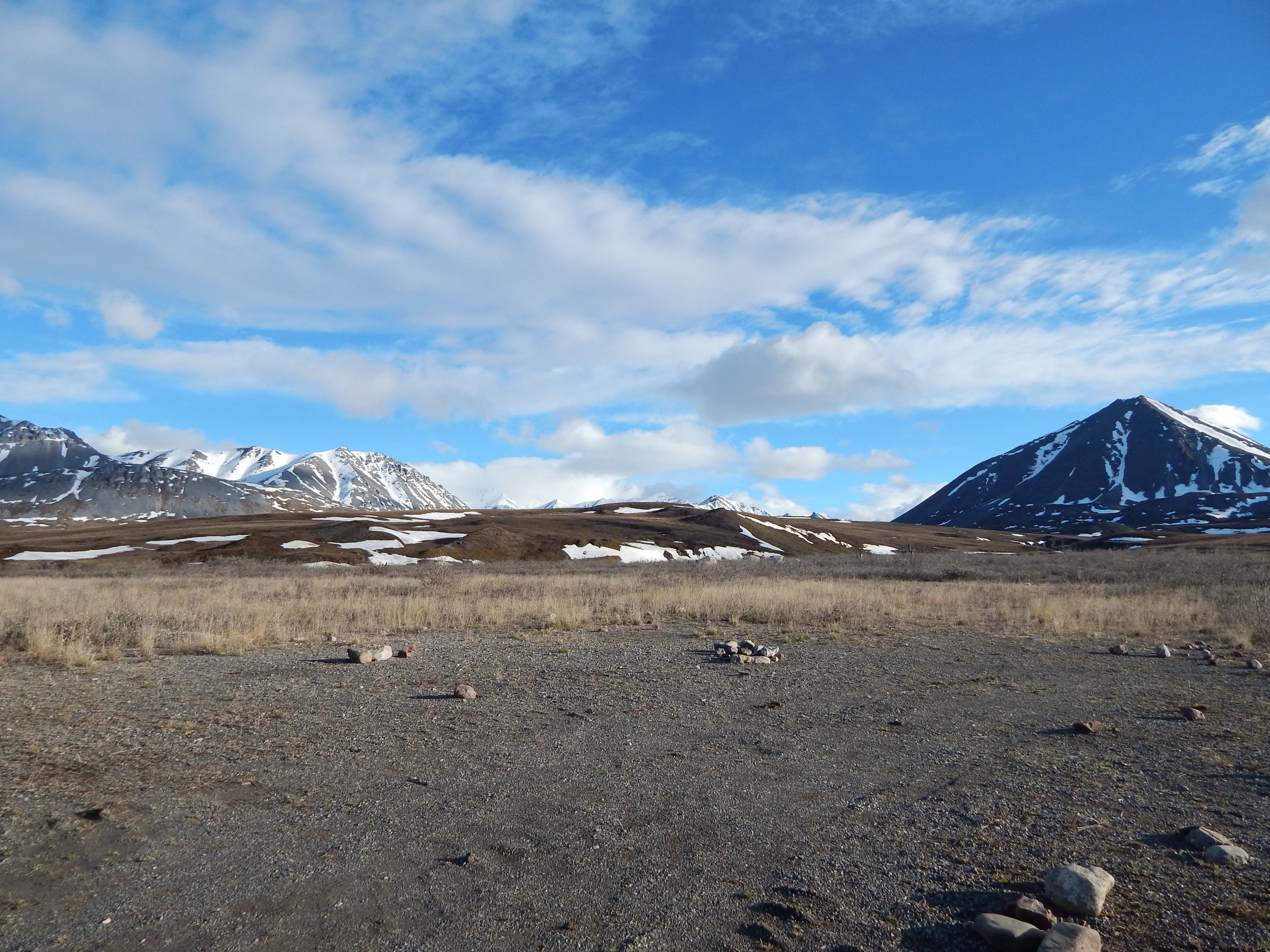 Galbraith Lake et le versant nord de la Brooks Range