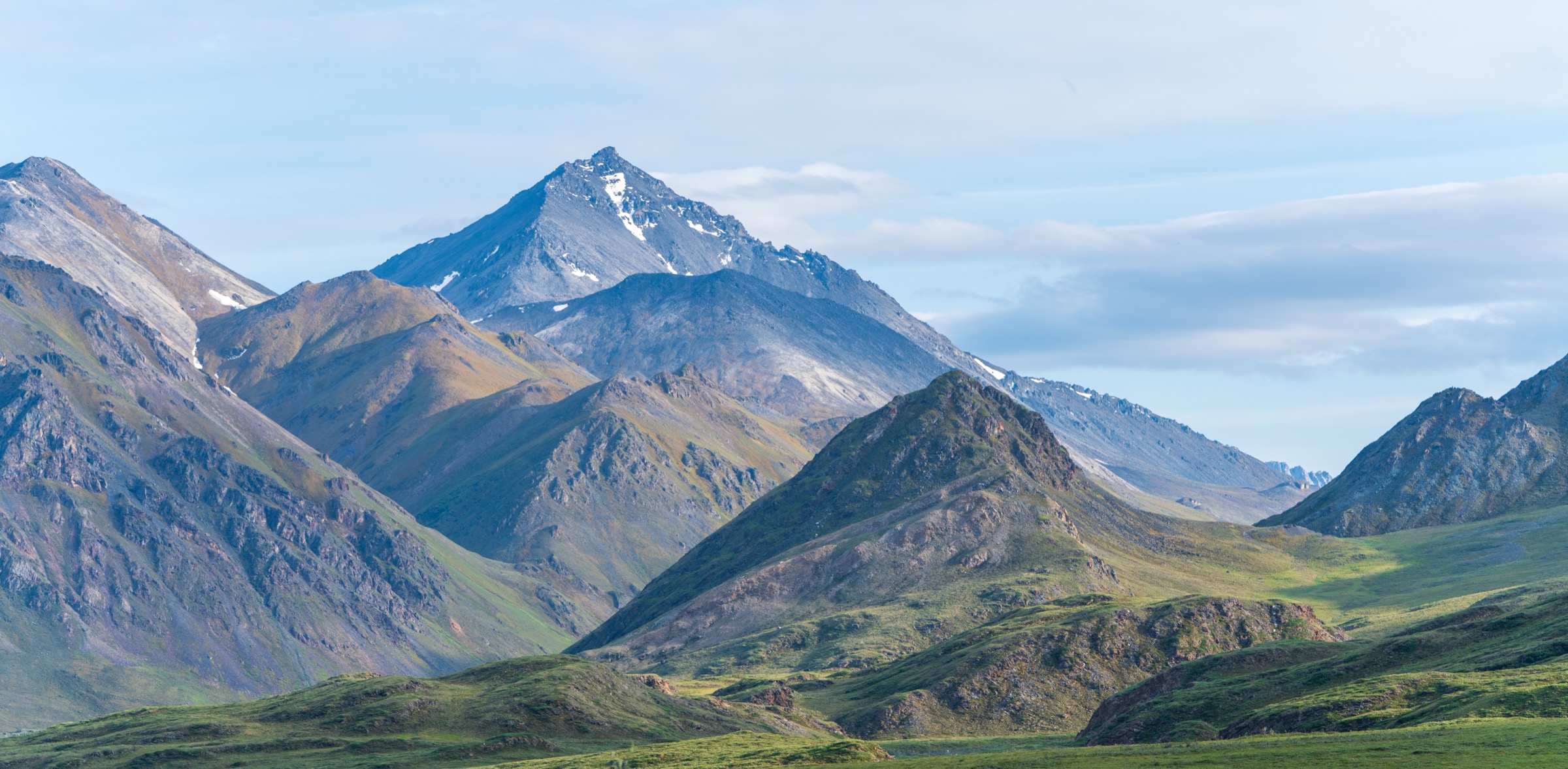 USA — Alaska : est de la Brooks Range et de l'Arctic Refuge