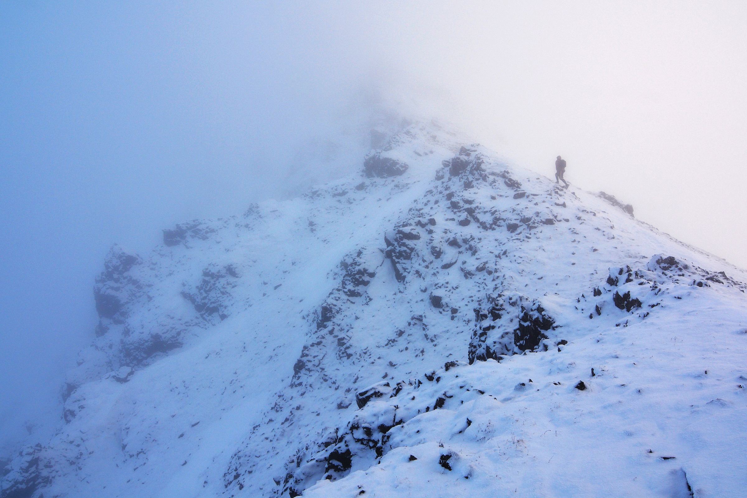 Crête sommitale de Wolverine Peak dans Chugach State Park