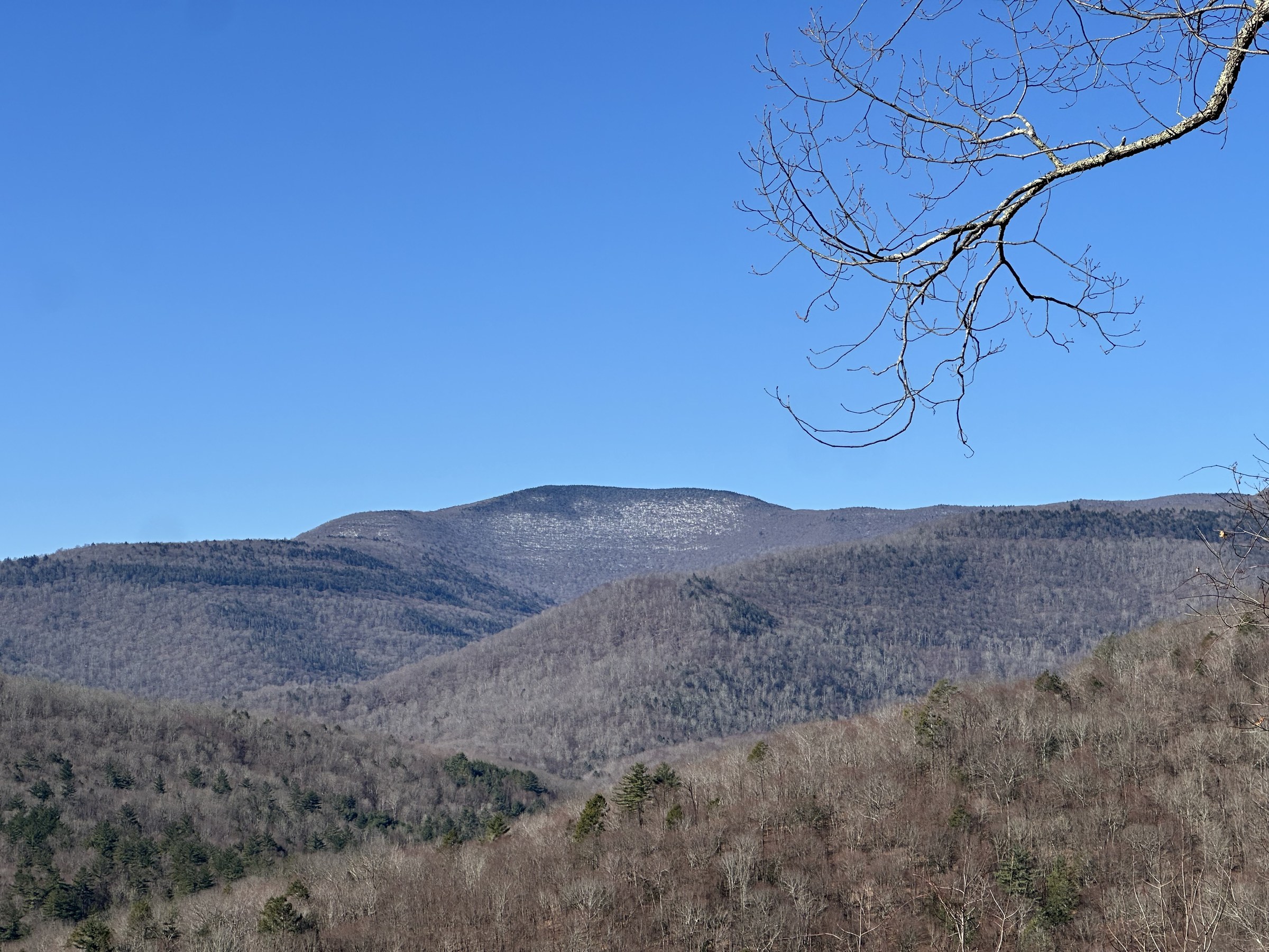 Panther Mountain seen across the Esopus valley from the Phoenicia overlook
