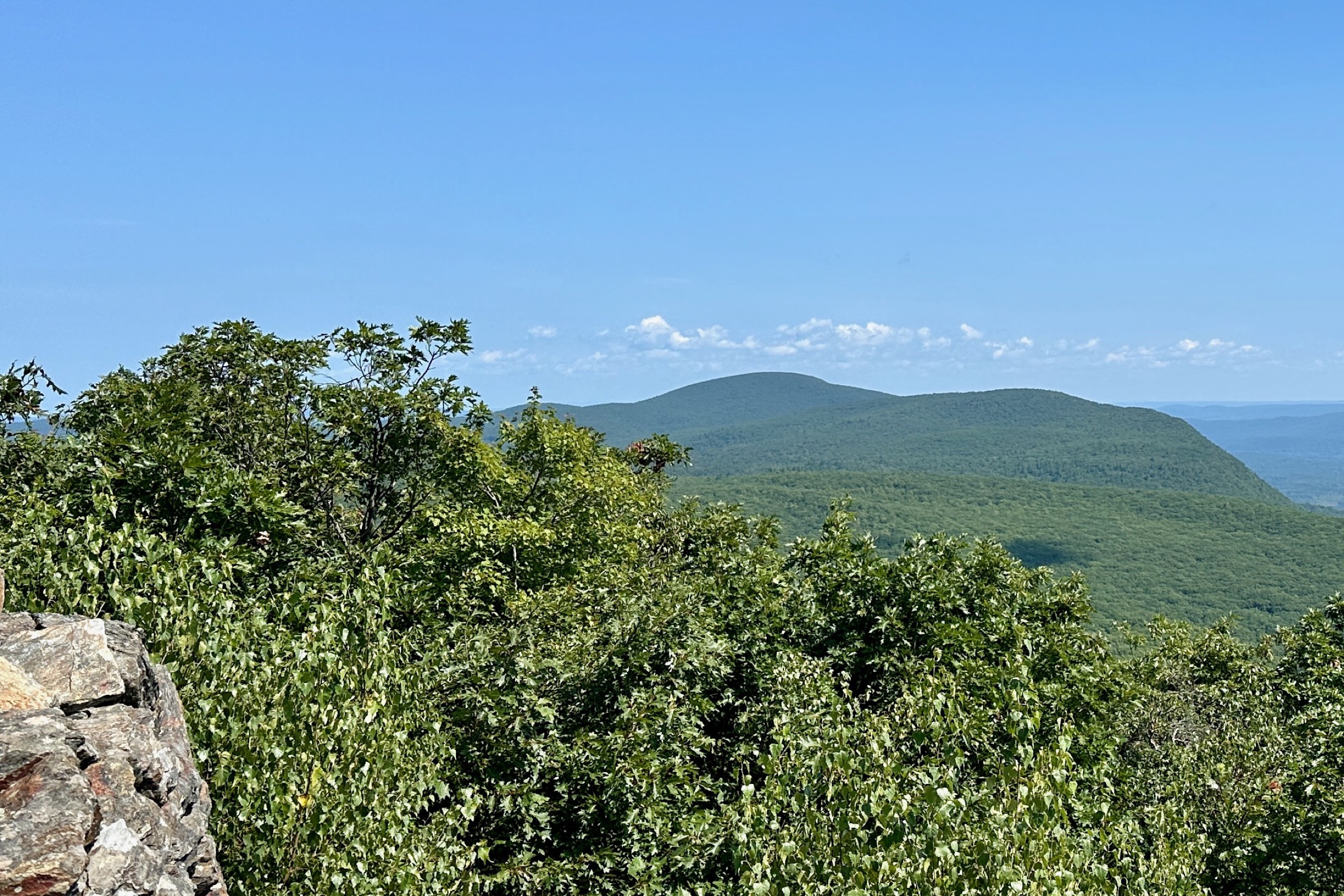Mount Everett and Mount Race seen from Bear Mountain in Connecticut