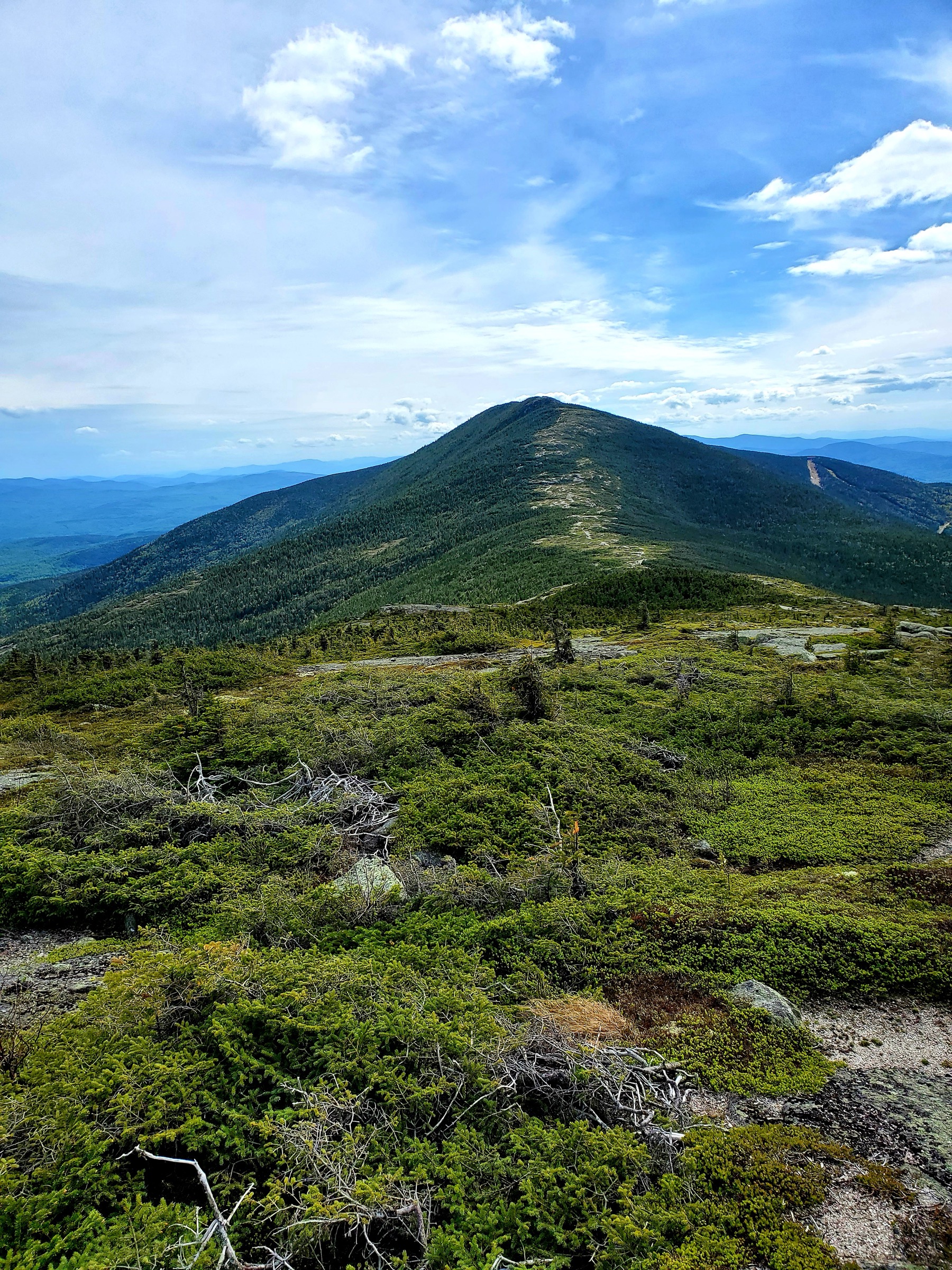 Saddleback Mountain seen from The Horn along the Appalachian Trail