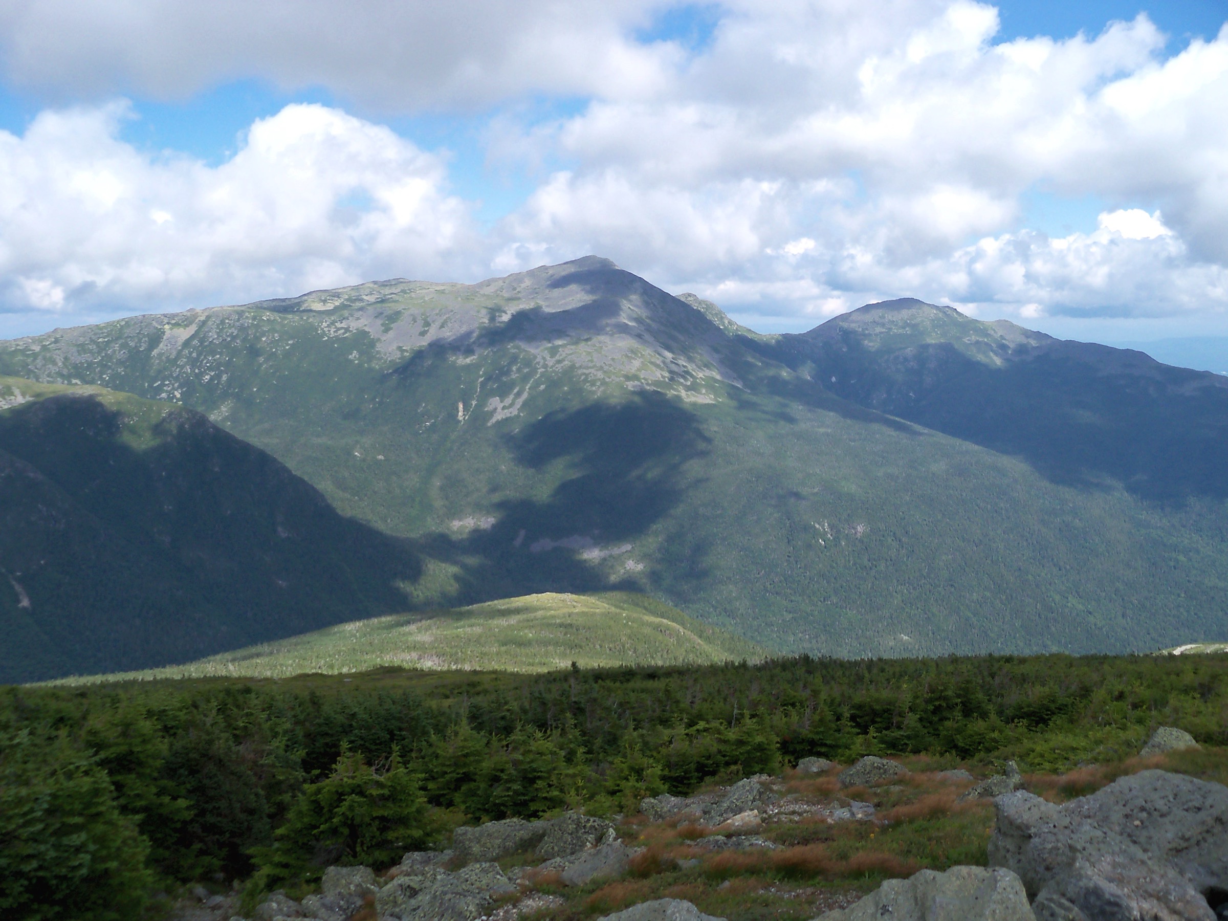 Mount Adams and Mount Madison from Mount Washington summit